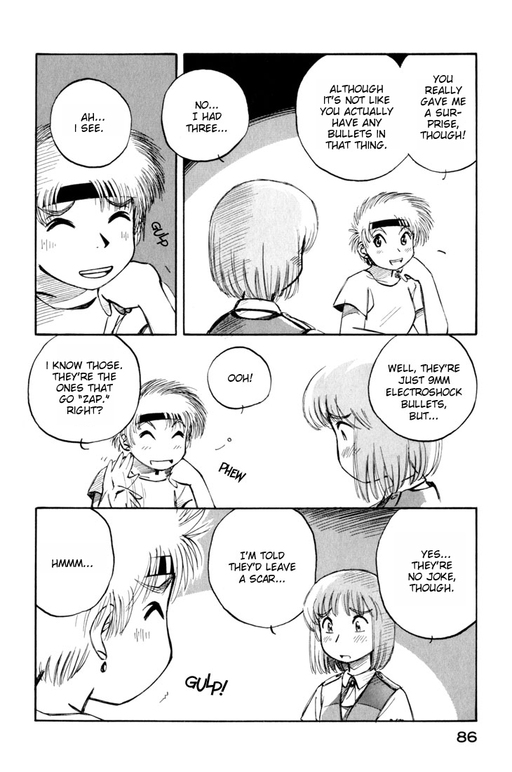 Yokohama Kaidashi Kikou Chapter 60 page 14 - Chapter 60: Blue Uniform