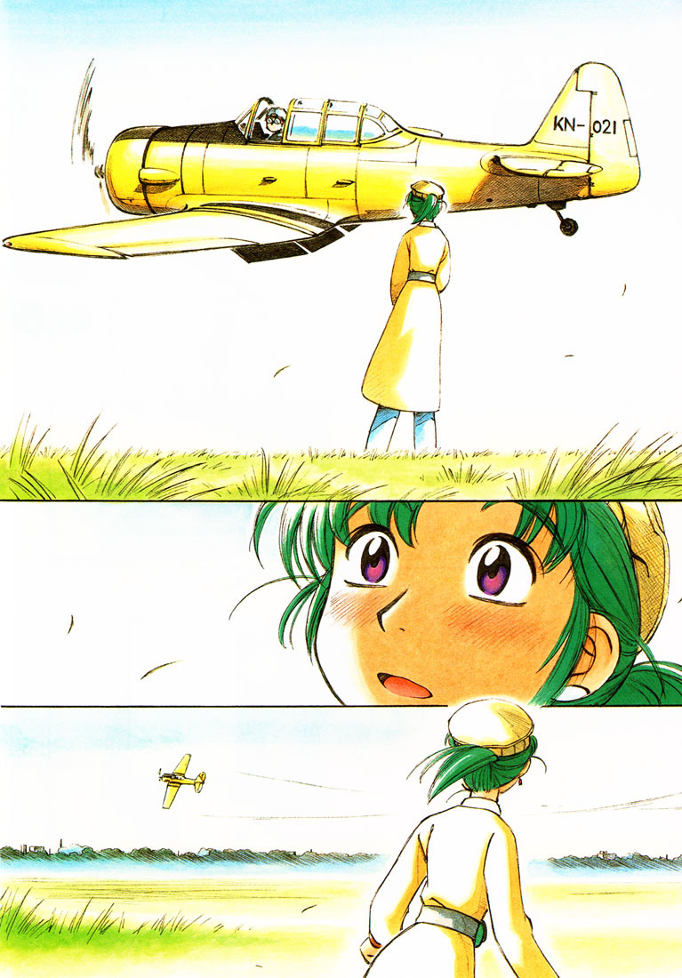 Yokohama Kaidashi Kikou Chapter 68 page 4 - Chapter 68: Airplane