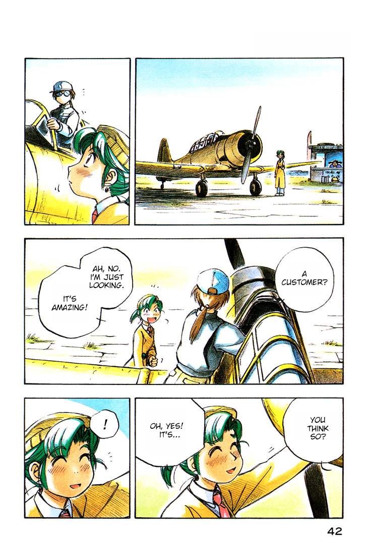 Yokohama Kaidashi Kikou Chapter 68 page 6 - Chapter 68: Airplane