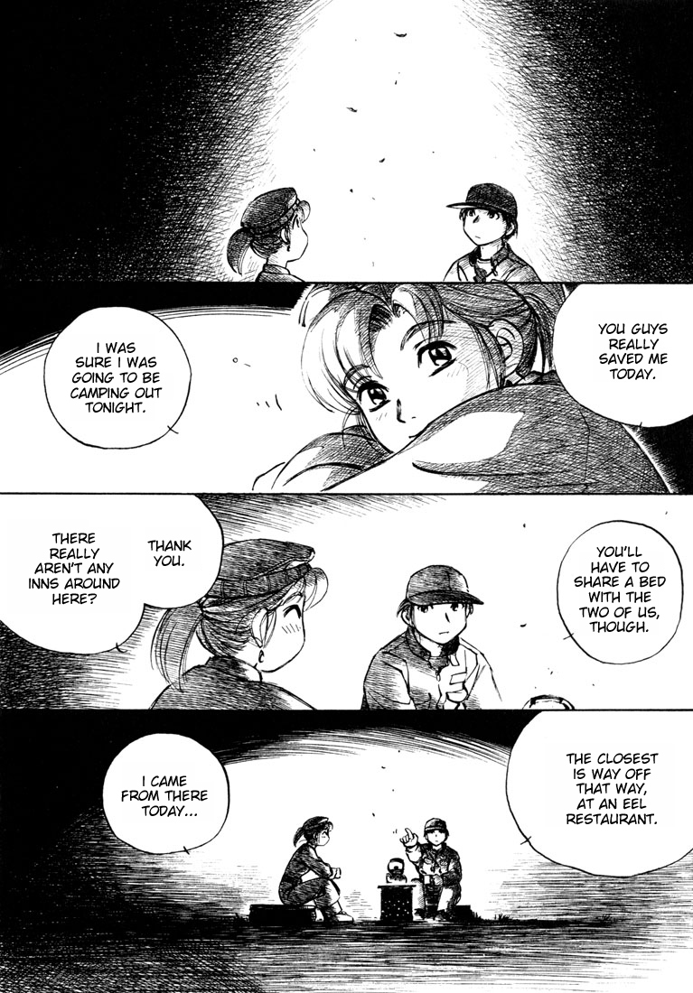 Yokohama Kaidashi Kikou Chapter 69 page 10 - Chapter 69: Campfire