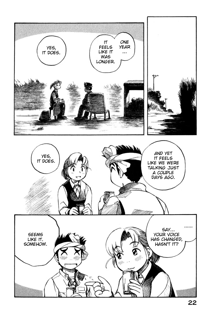 Yokohama Kaidashi Kikou Chapter 78 page 10 - Chapter 78: Violet Eyes