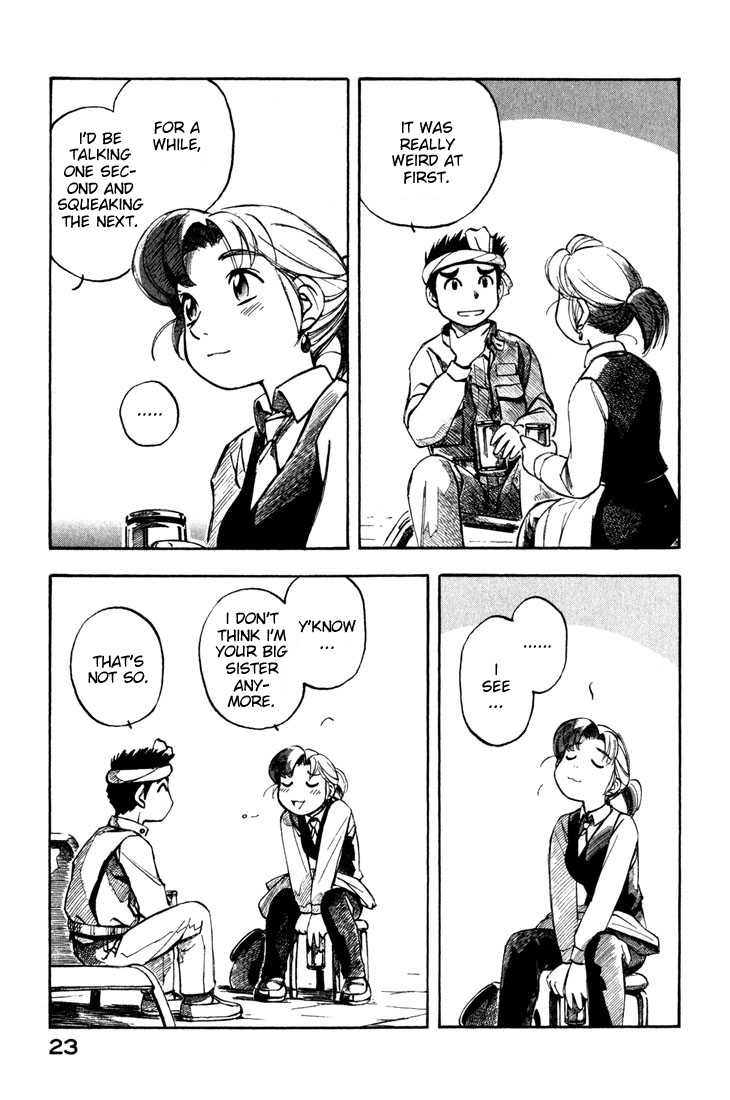 Yokohama Kaidashi Kikou Chapter 78 page 11 - Chapter 78: Violet Eyes