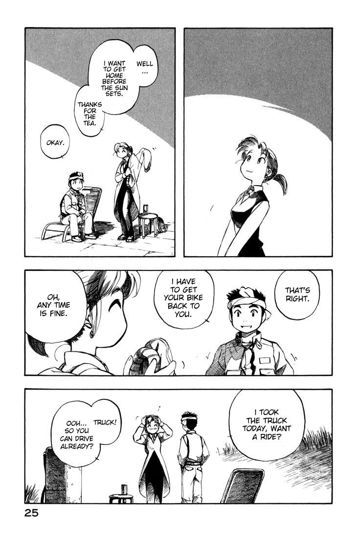 Yokohama Kaidashi Kikou Chapter 78 page 13 - Chapter 78: Violet Eyes