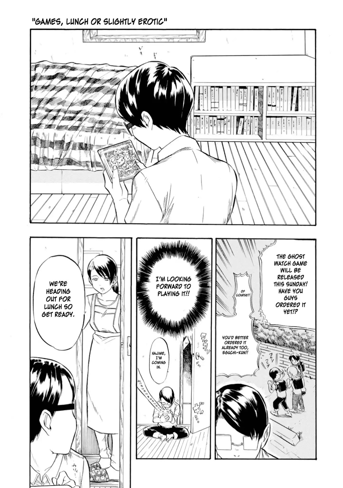 Yokoshima na Eguchi-kun Chapter 10 page 2 - Chapter 10: Games, Lunch or Slightly Erotic