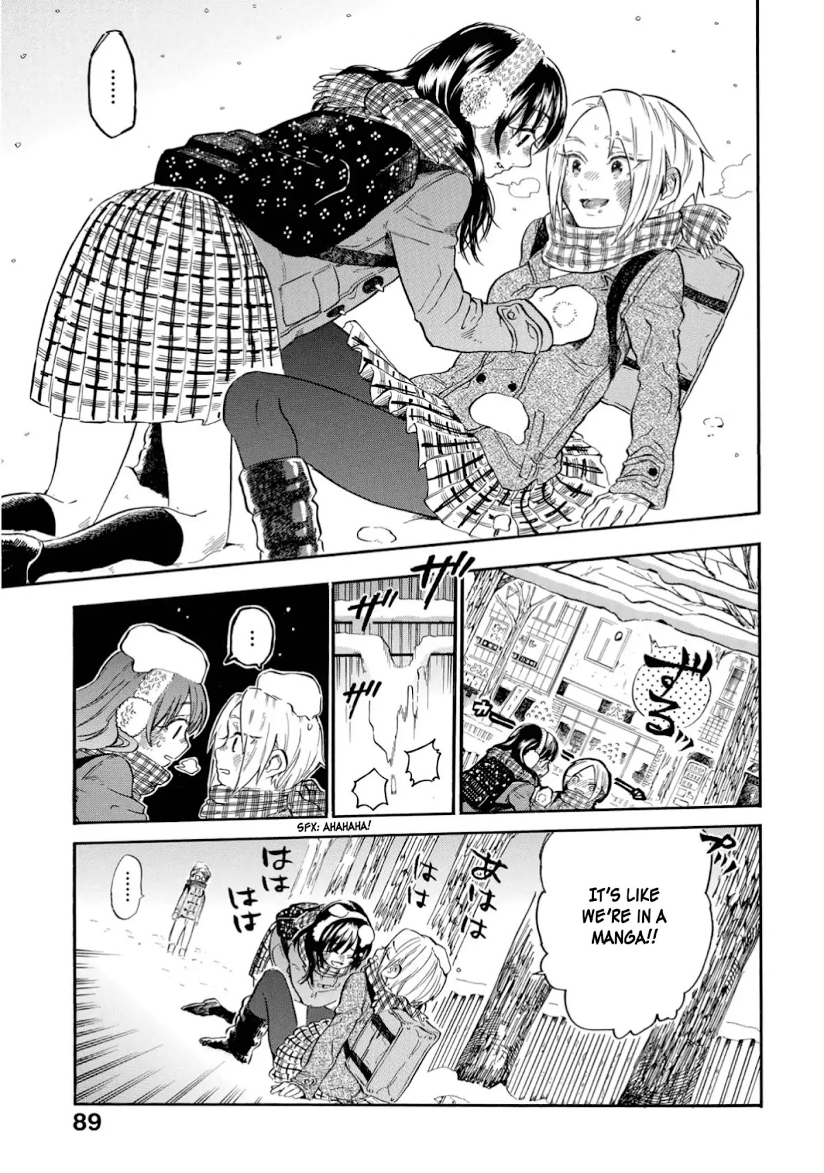 Yokoshima na Eguchi-kun Chapter 19 page 3 - Chapter 19: The Slightly Erotic Snow