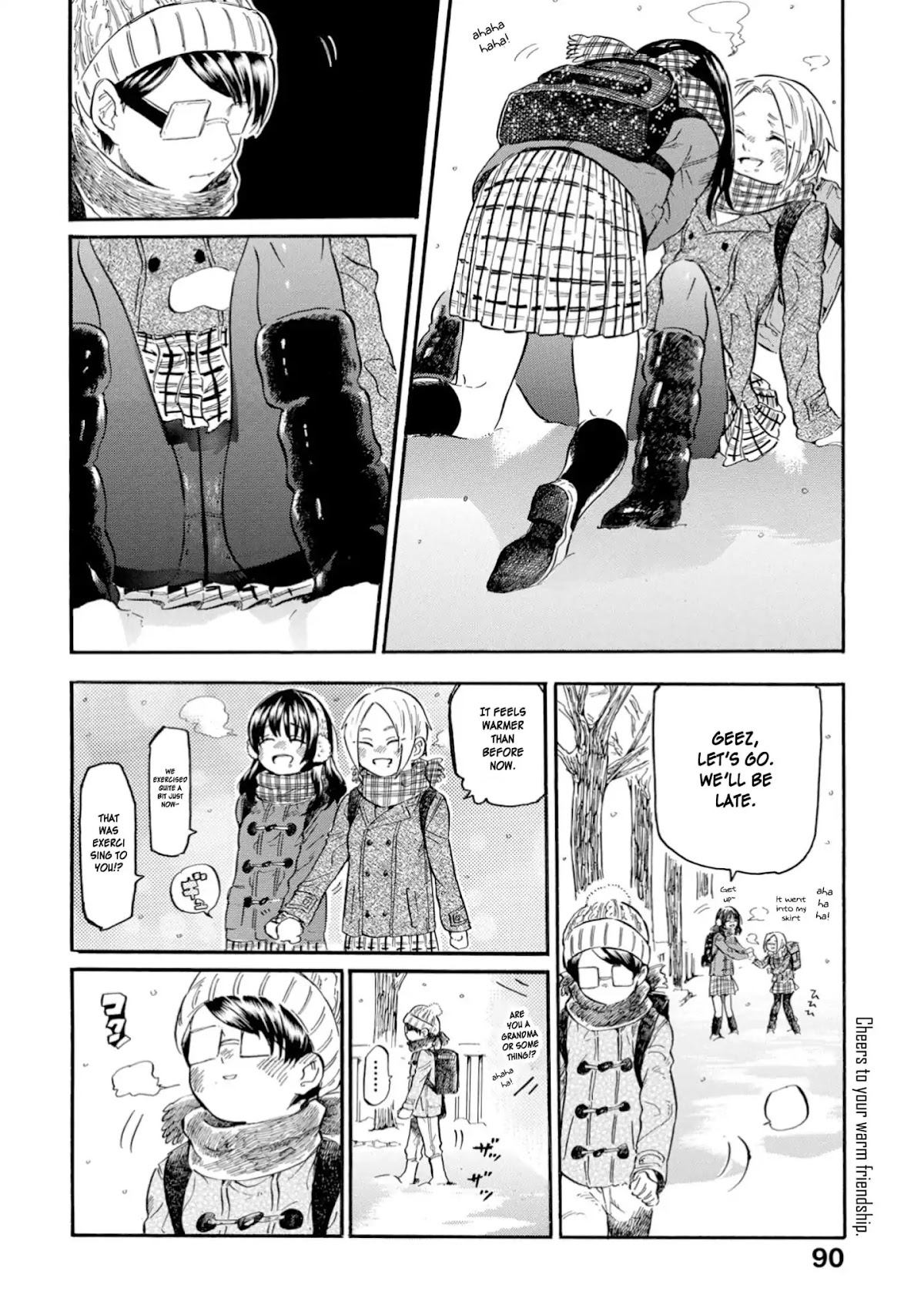 Yokoshima na Eguchi-kun Chapter 19 page 4 - Chapter 19: The Slightly Erotic Snow