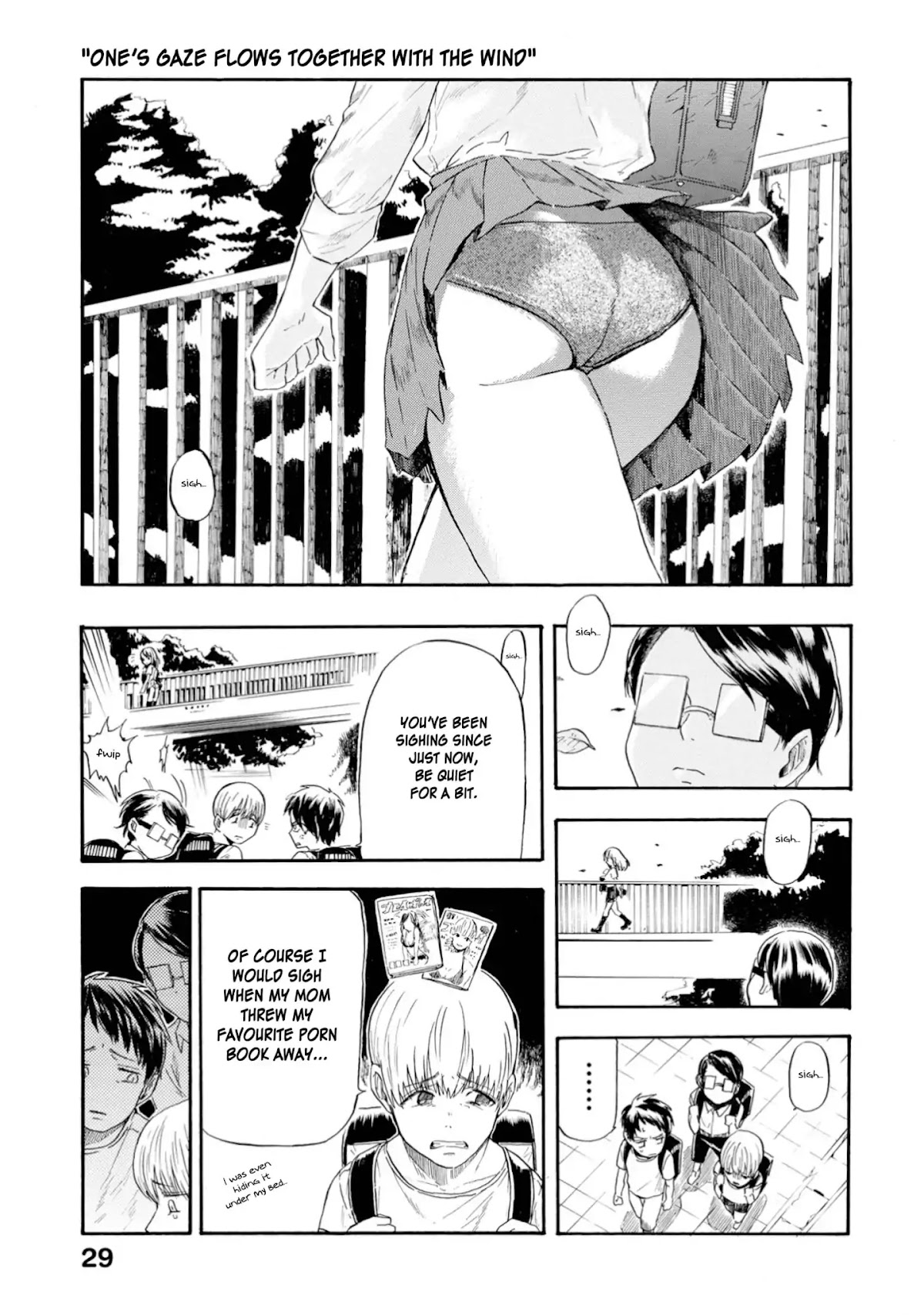 Yokoshima na Eguchi-kun Chapter 6 page 1 - Chapter 6: One's Gaze Flows Together With The Wind