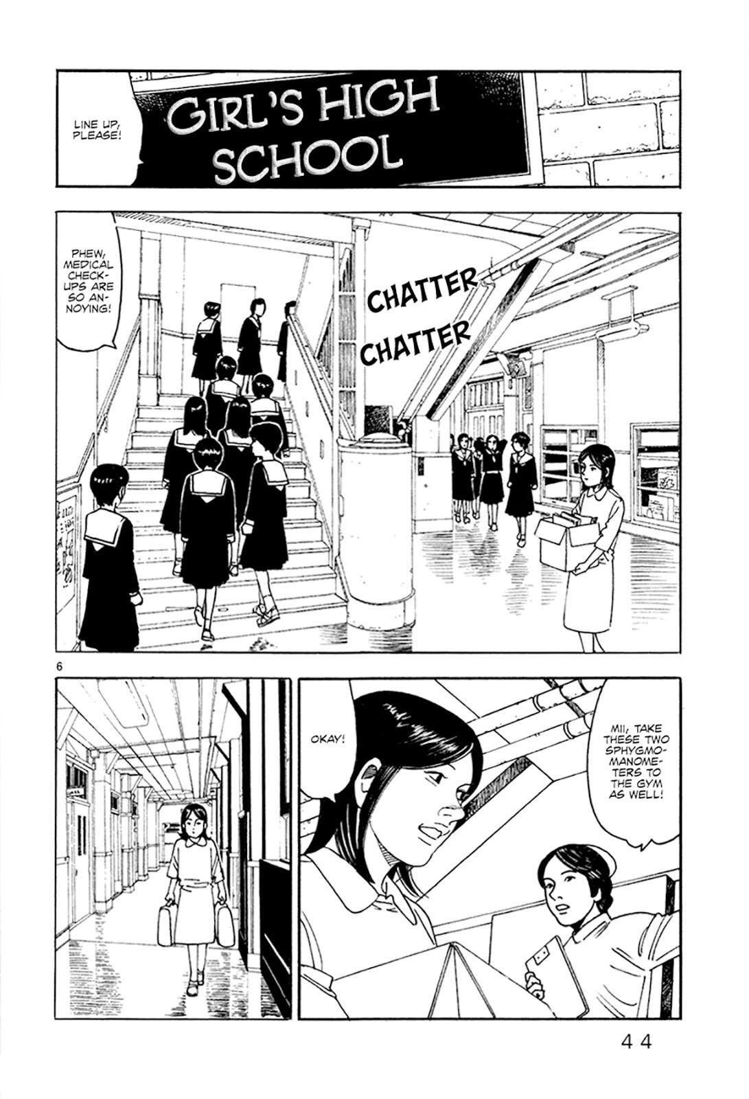 Yomawari Sensei Chapter 31 page 7 - Chapter 31: How much more until happiness (Part 2)