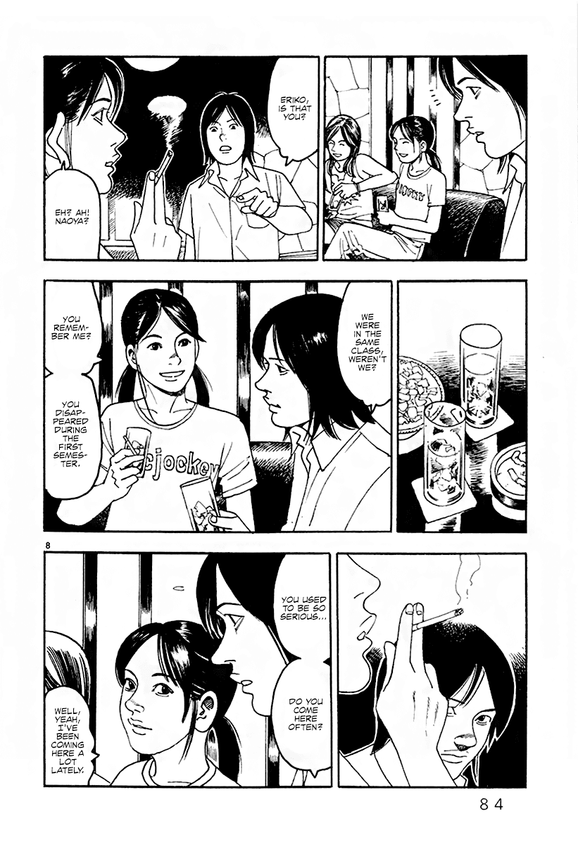 Yomawari Sensei Chapter 32 page 9 - Chapter 32: Going Down the Mountain