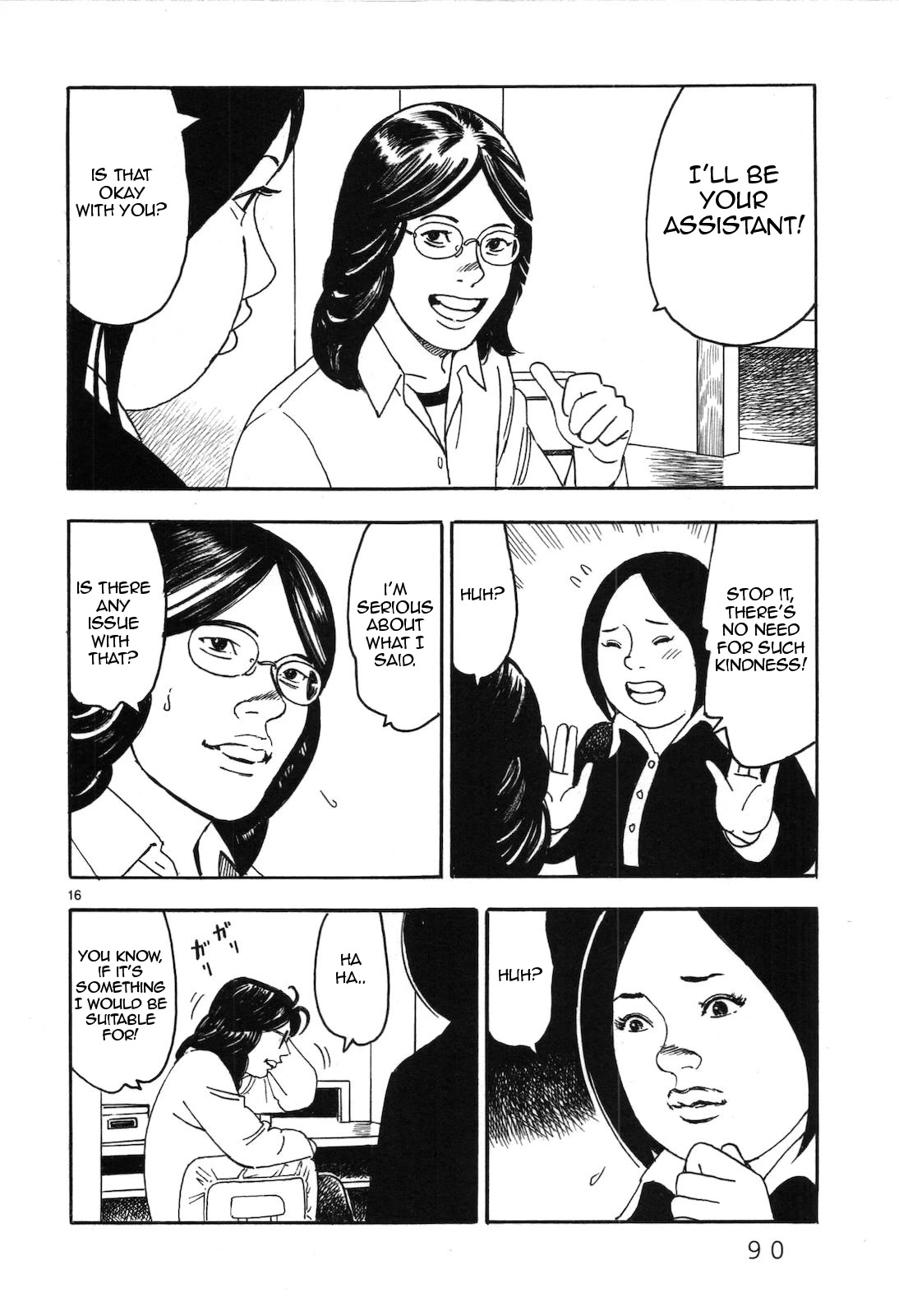 Yomawari Sensei Chapter 42 page 16 - Chapter 42: Stab Wound