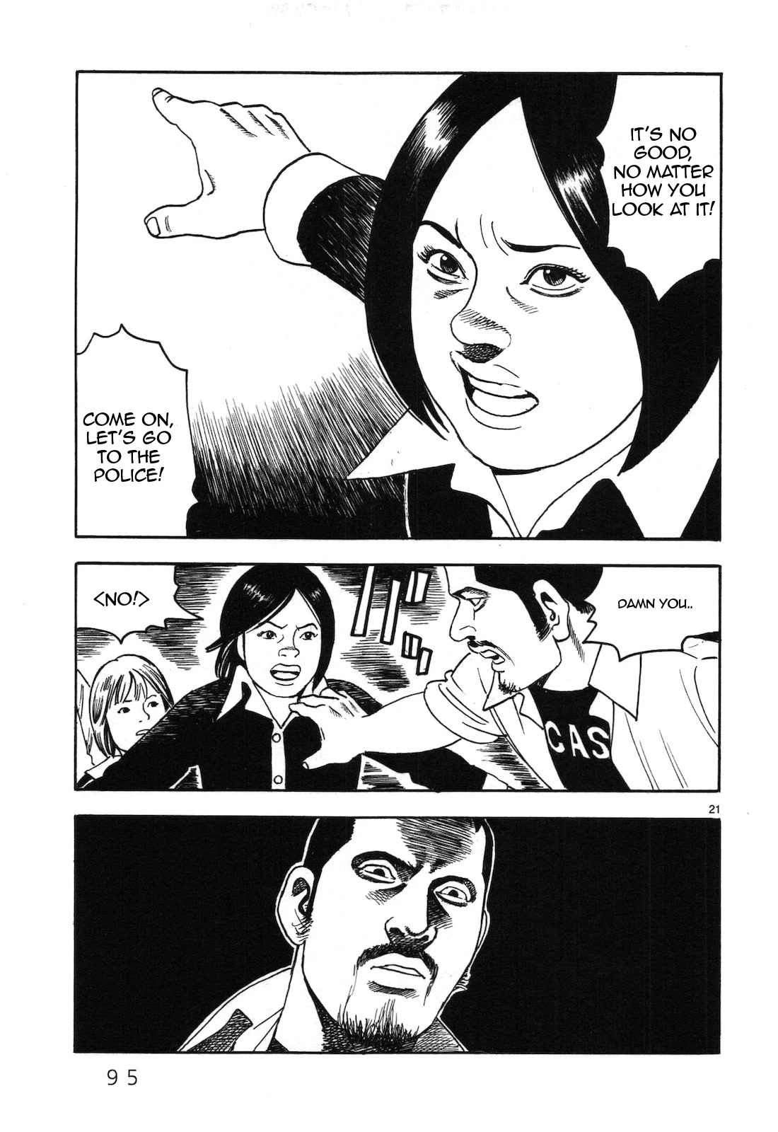 Yomawari Sensei Chapter 42 page 21 - Chapter 42: Stab Wound