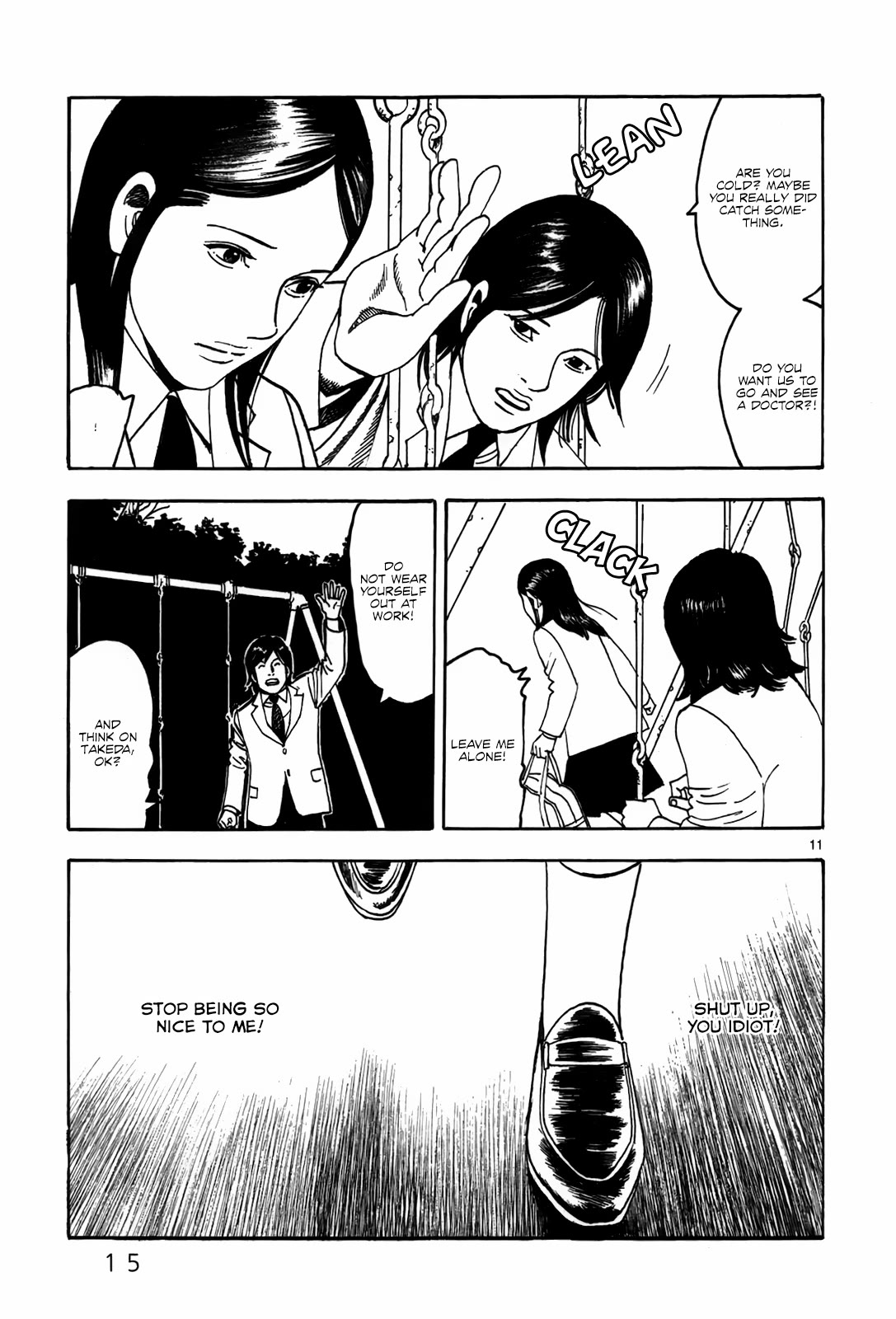 Yomawari Sensei Chapter 45 page 21 - Chapter 45: Without Being Able to Say Goodbye (1)