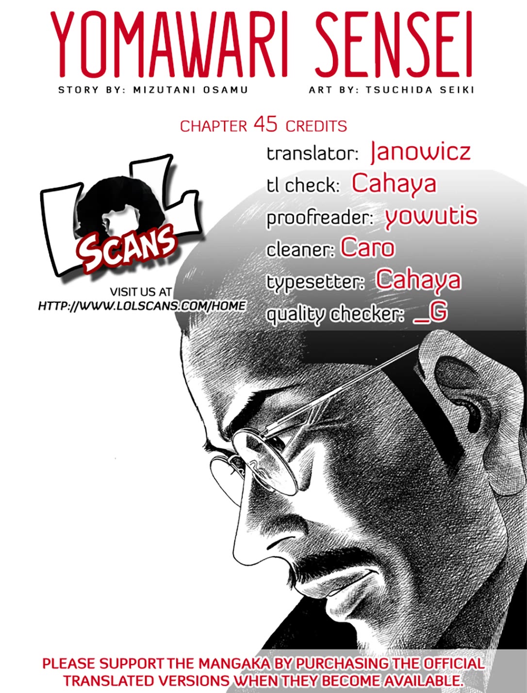 Yomawari Sensei Chapter 45 page 3 - Chapter 45: Without Being Able to Say Goodbye (1)