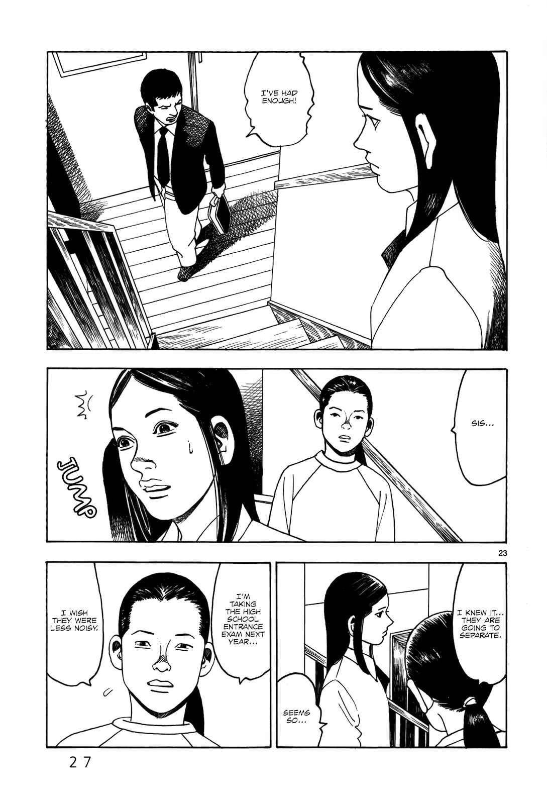 Yomawari Sensei Chapter 45 page 33 - Chapter 45: Without Being Able to Say Goodbye (1)