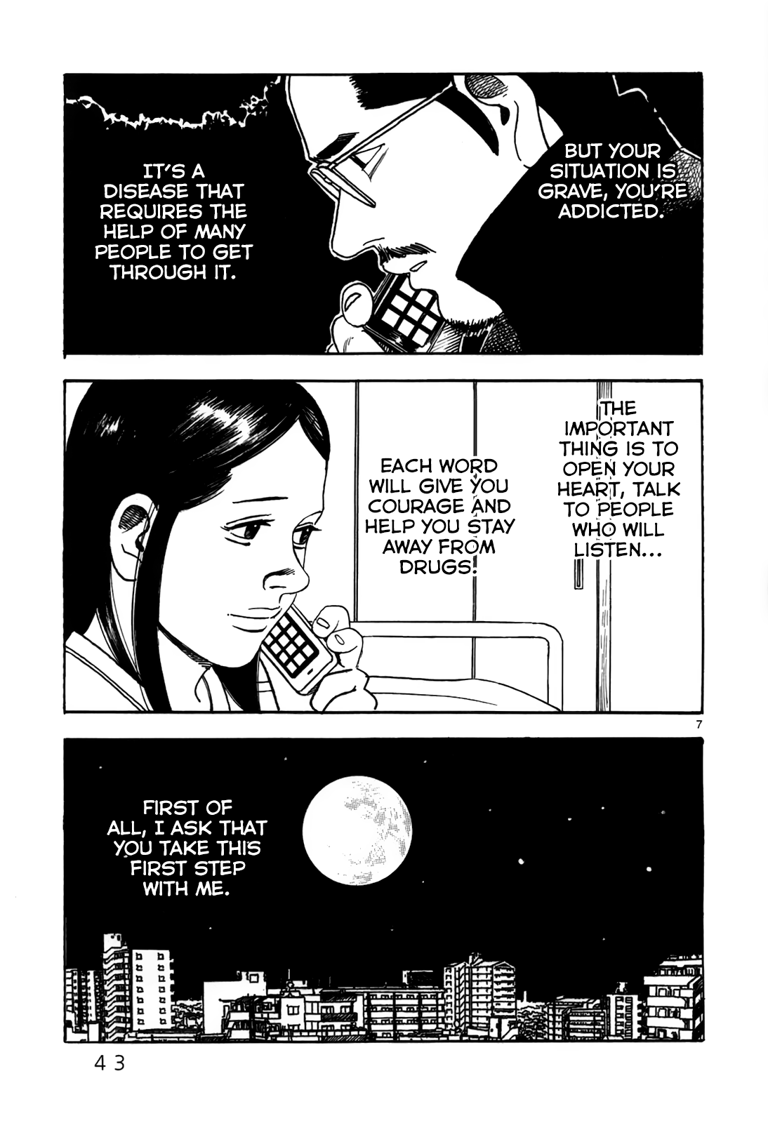 Yomawari Sensei Chapter 46 page 9 - Chapter 46: Without Being Able to Say Goodbye (2)