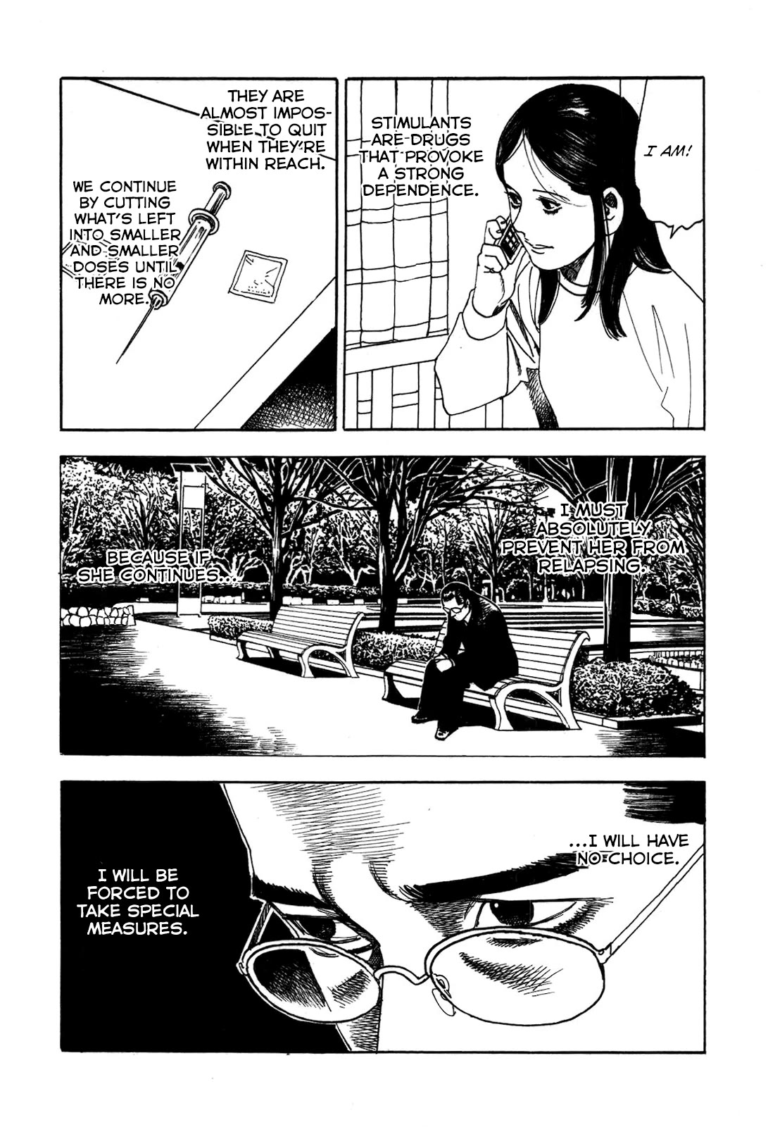Yomawari Sensei Chapter 47 page 19 - Chapter 47: Without Being Able to Say Goodbye (3)