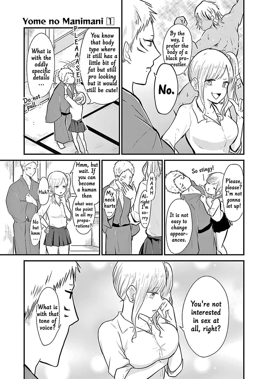 Yome no Manimani Chapter 2 page 8 - Chapter 2
