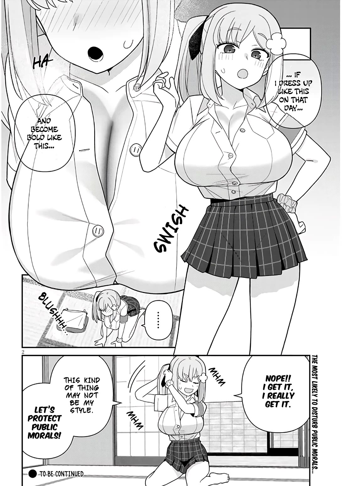 Yomega Kiss Chapter 13.5 page 3 - Chapter 13.5