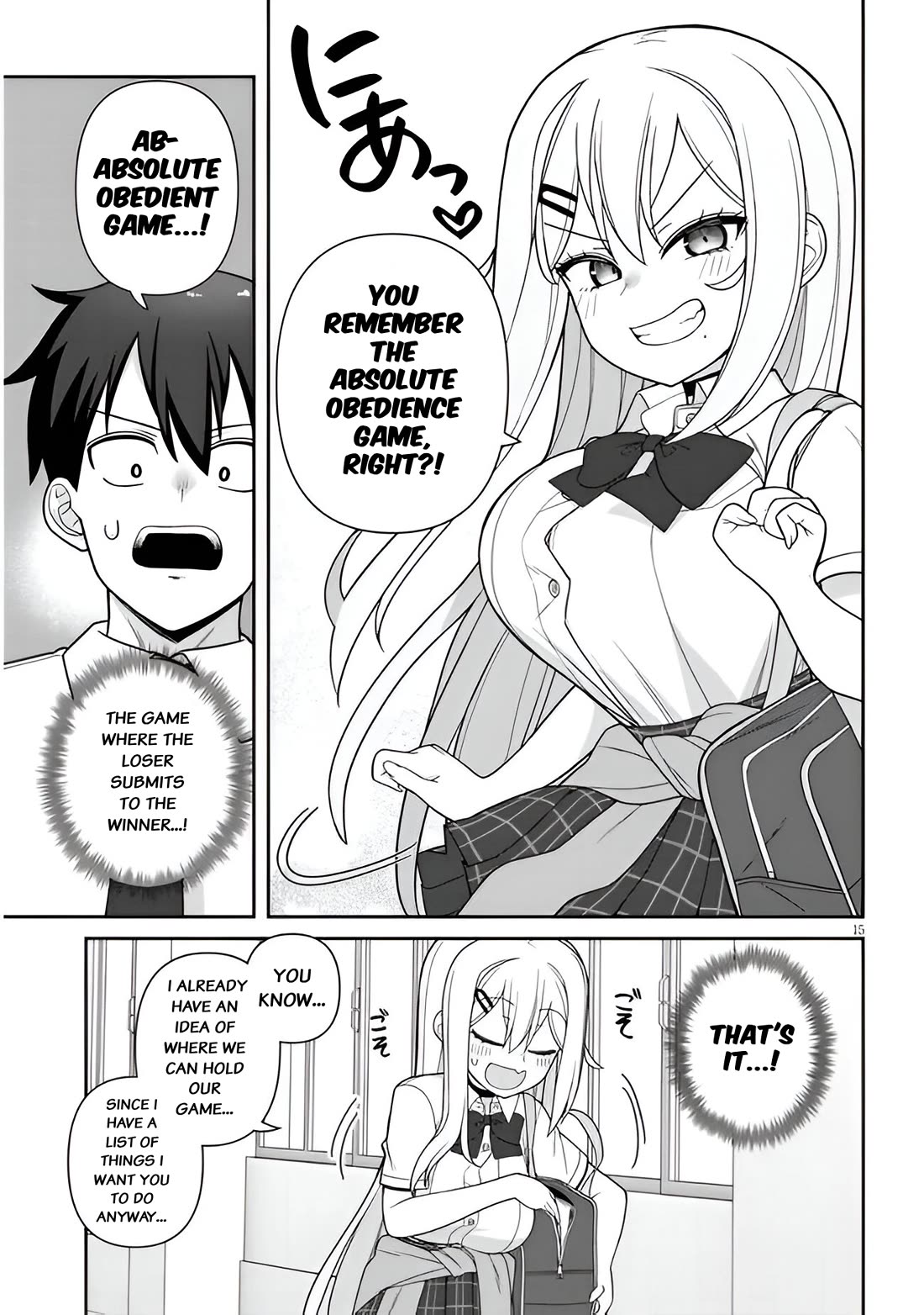 Yomega Kiss Chapter 6 page 15 - Chapter 6