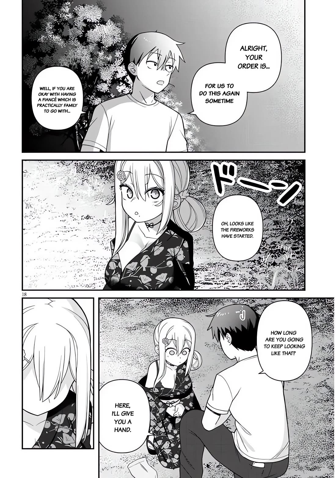 Yomega Kiss Chapter 7 page 18 - Chapter 7