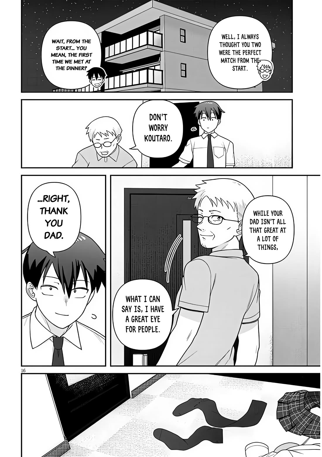 Yomega Kiss Chapter 9 page 16 - Chapter 9