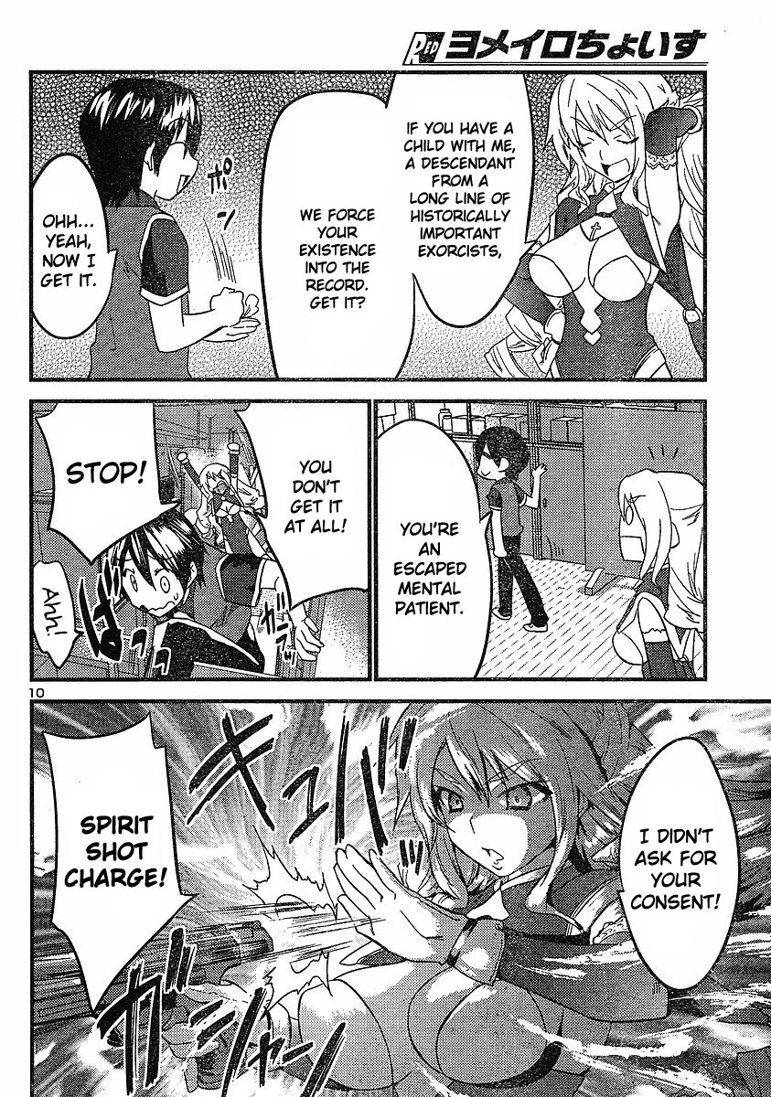 Yomeiro Choice Chapter 21 page 11 - Chapter 21: Raging Wind! The Terrifying Blond-haired Woman!