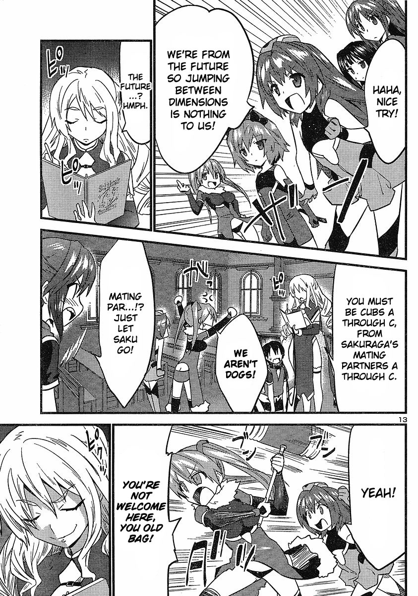 Yomeiro Choice Chapter 21 page 14 - Chapter 21: Raging Wind! The Terrifying Blond-haired Woman!