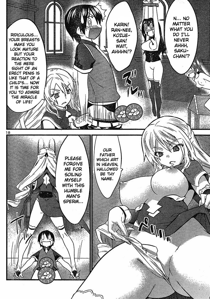 Yomeiro Choice Chapter 21 page 18 - Chapter 21: Raging Wind! The Terrifying Blond-haired Woman!