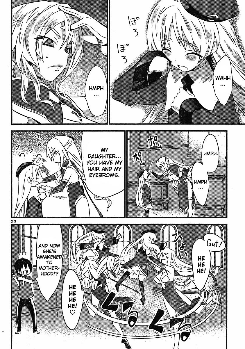 Yomeiro Choice Chapter 21 page 22 - Chapter 21: Raging Wind! The Terrifying Blond-haired Woman!