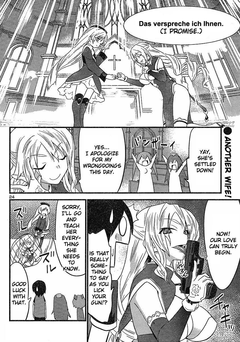 Yomeiro Choice Chapter 21 page 24 - Chapter 21: Raging Wind! The Terrifying Blond-haired Woman!
