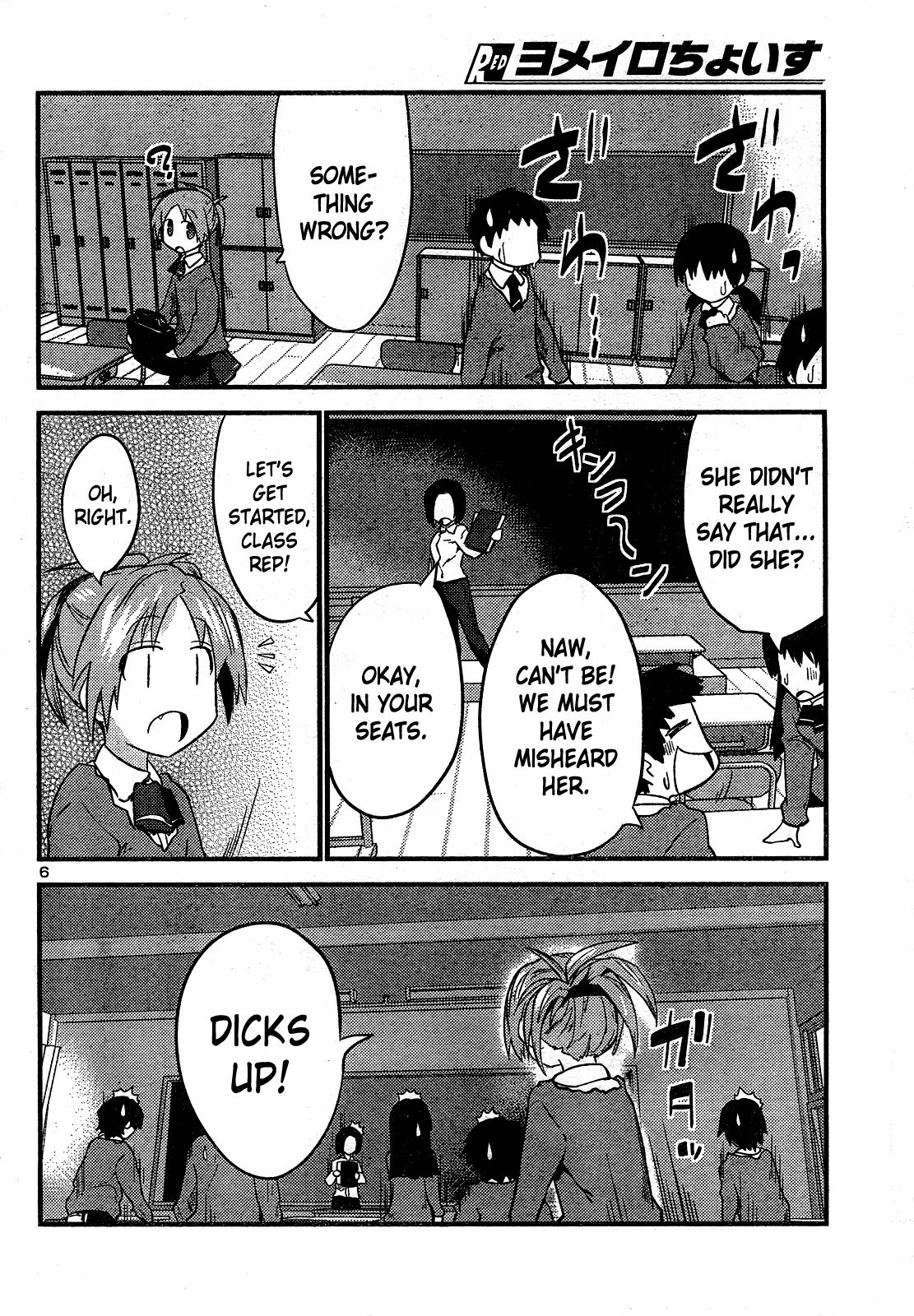 Yomeiro Choice Chapter 25 page 6 - Chapter 25: Use Caution With Subliminal Learning