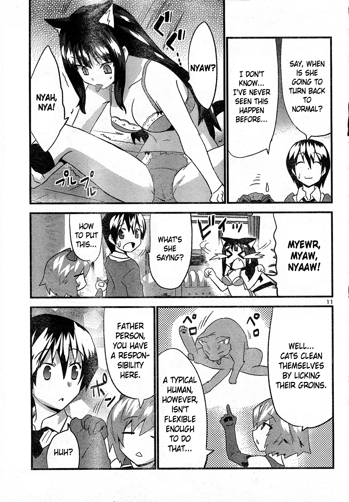 Yomeiro Choice Chapter 27 page 11 - Chapter 27: Eroi Neko Overrun