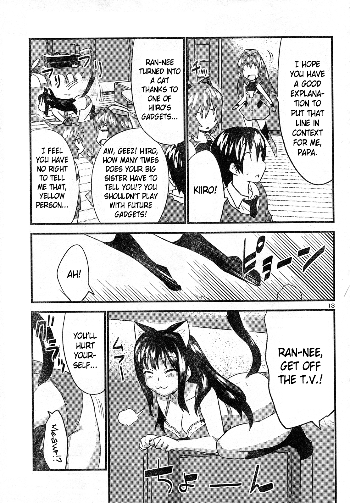 Yomeiro Choice Chapter 27 page 13 - Chapter 27: Eroi Neko Overrun