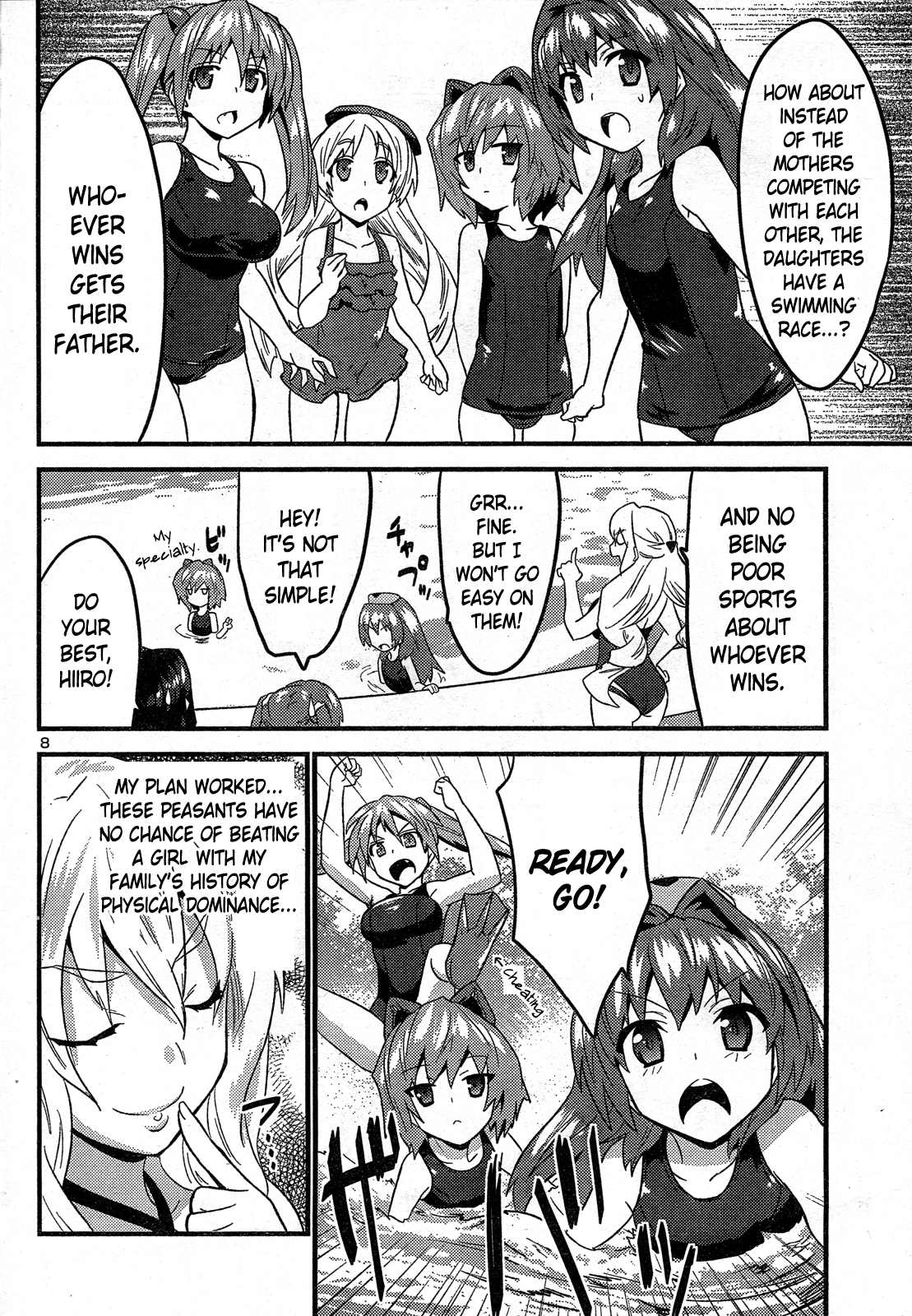Yomeiro Choice Chapter 28 page 10 - Chapter 28: Who is the Fool in the Pool