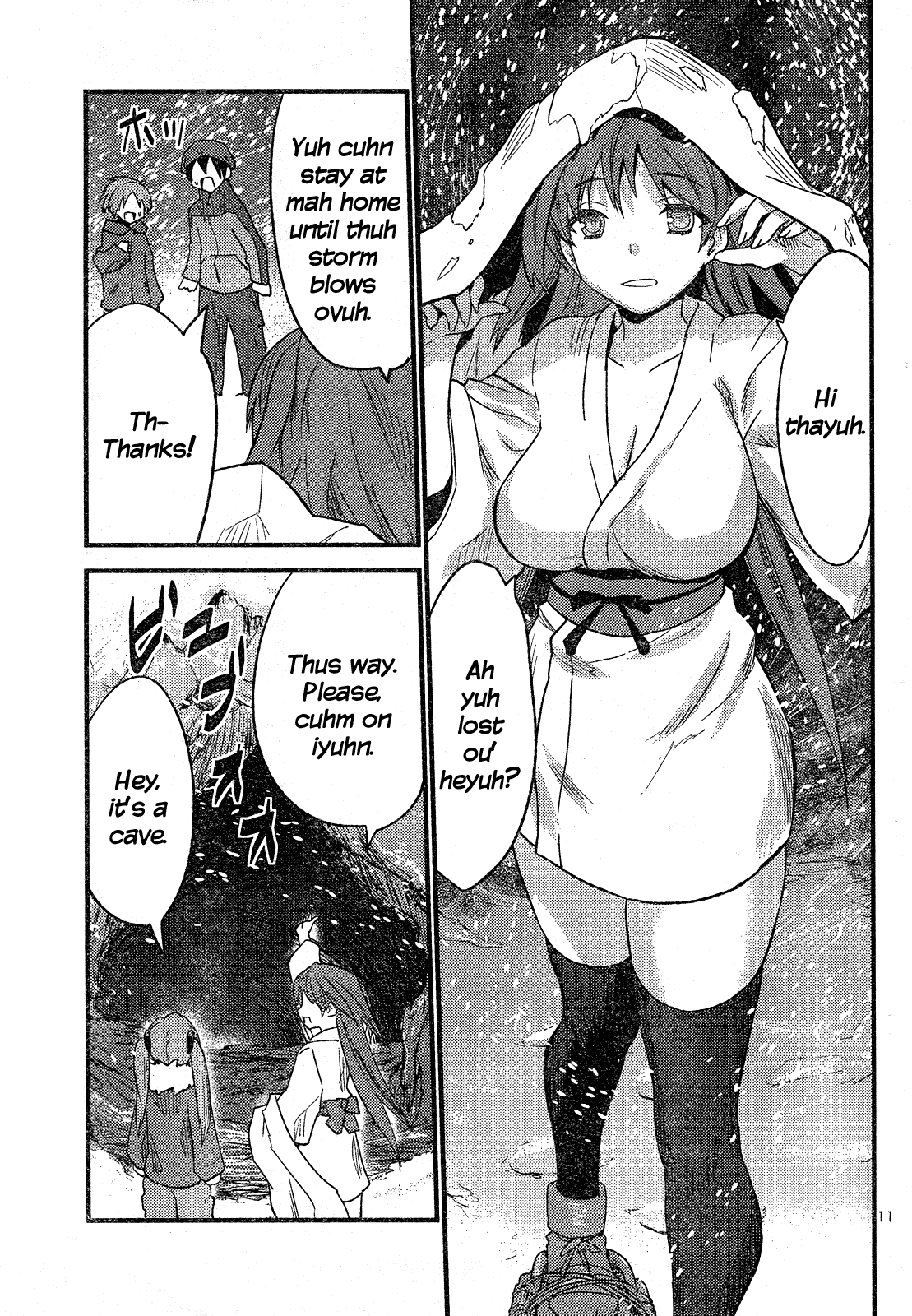 Yomeiro Choice Chapter 33 page 12 - Chapter 33: Snowy Expedition