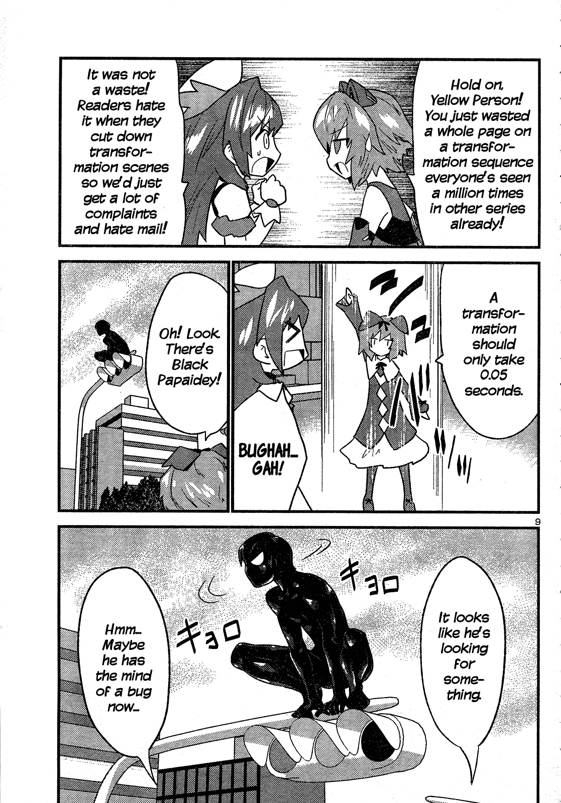 Yomeiro Choice Chapter 34 page 11 - Chapter 34: Spider Guy vs Magical Girls