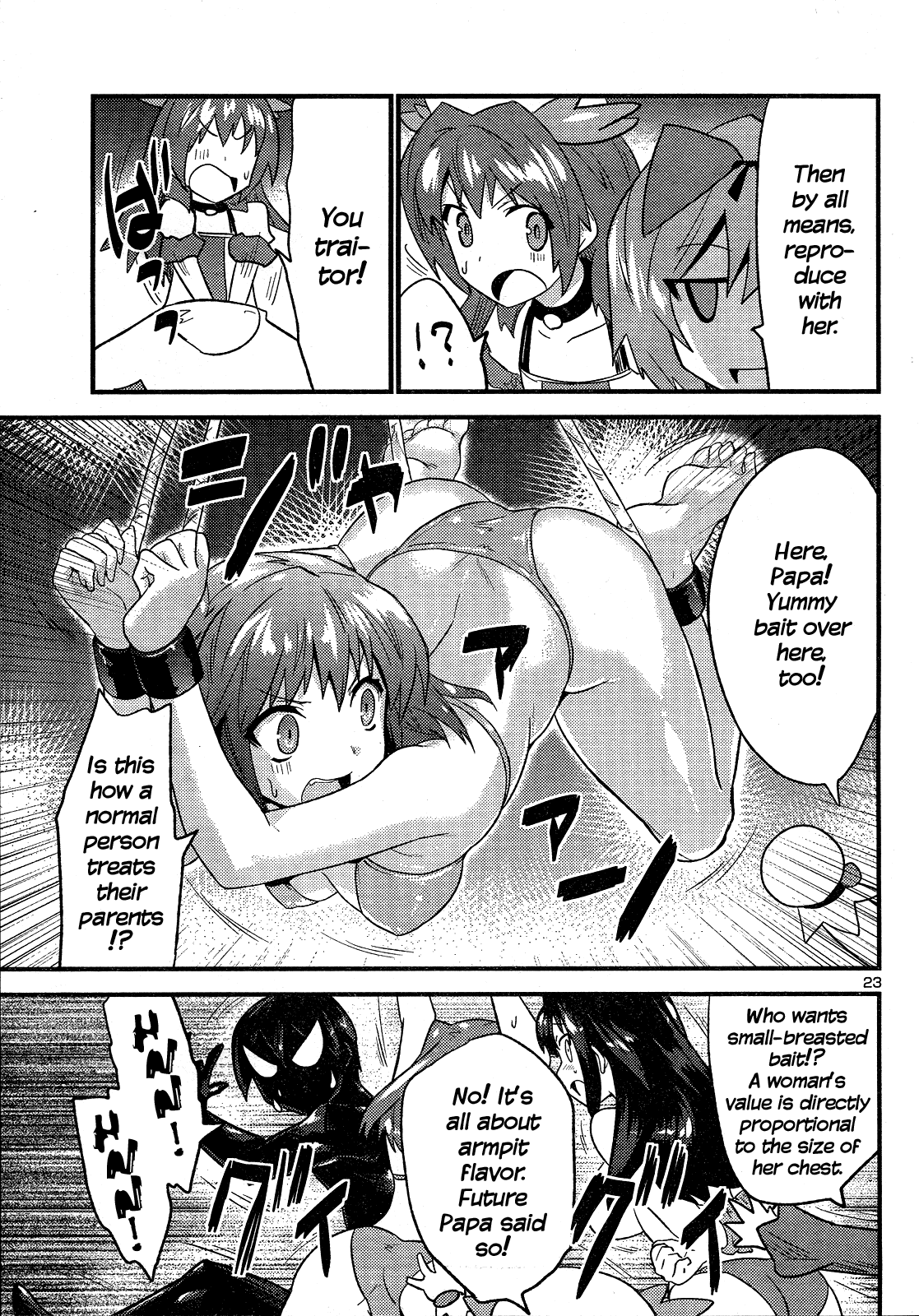 Yomeiro Choice Chapter 34 page 25 - Chapter 34: Spider Guy vs Magical Girls