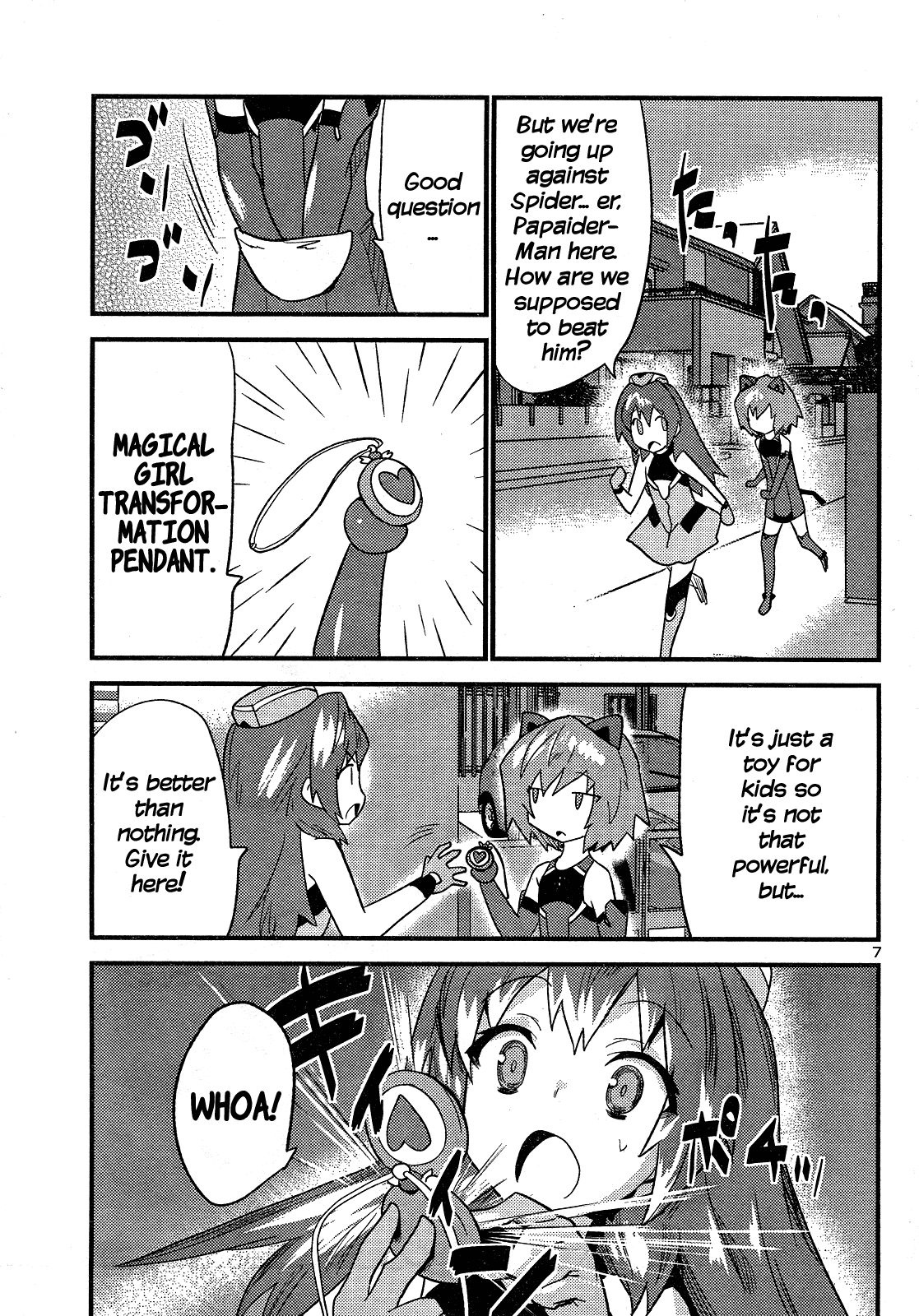 Yomeiro Choice Chapter 34 page 9 - Chapter 34: Spider Guy vs Magical Girls
