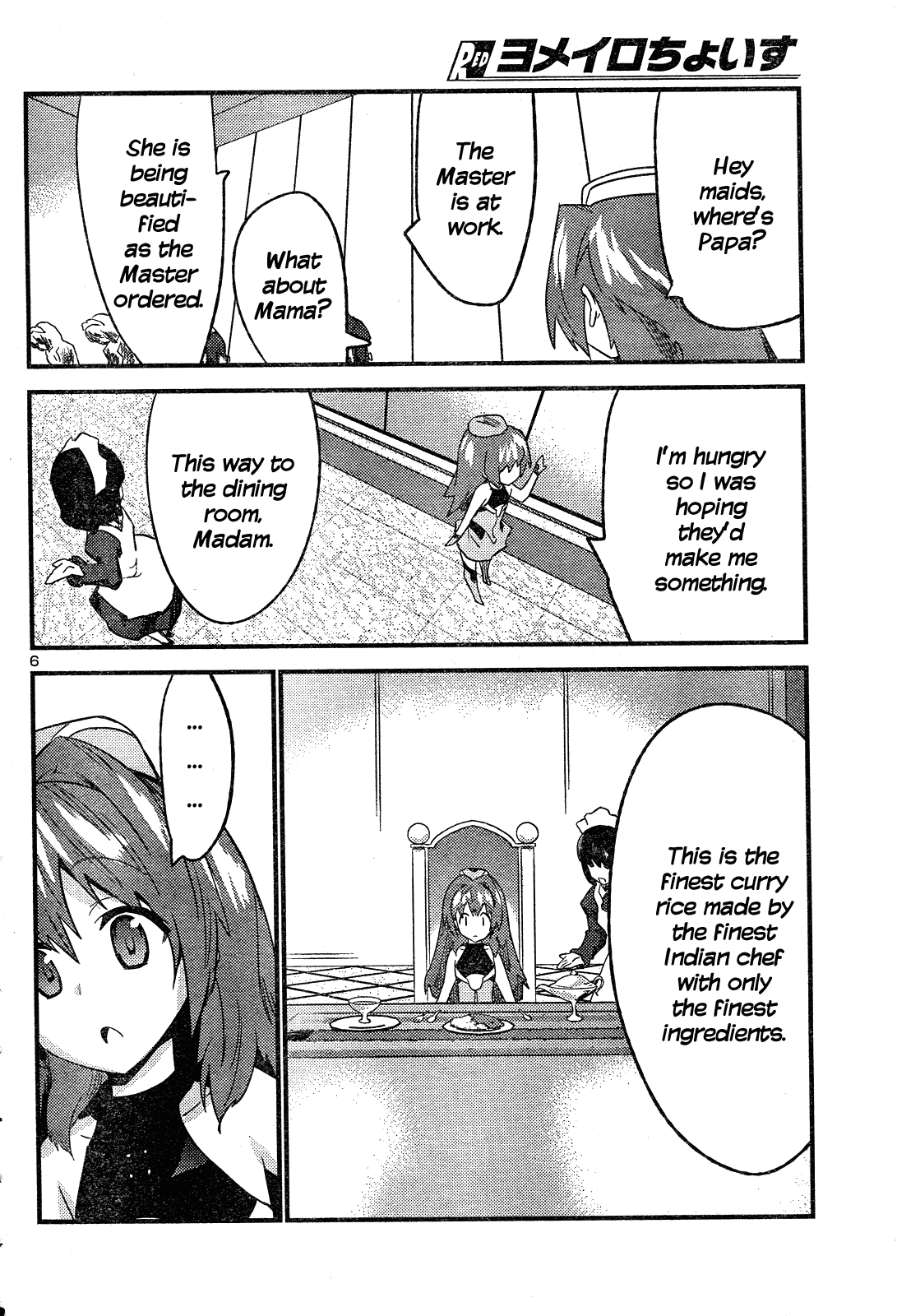 Yomeiro Choice Chapter 38 page 7 - Chapter 38: Bad Father