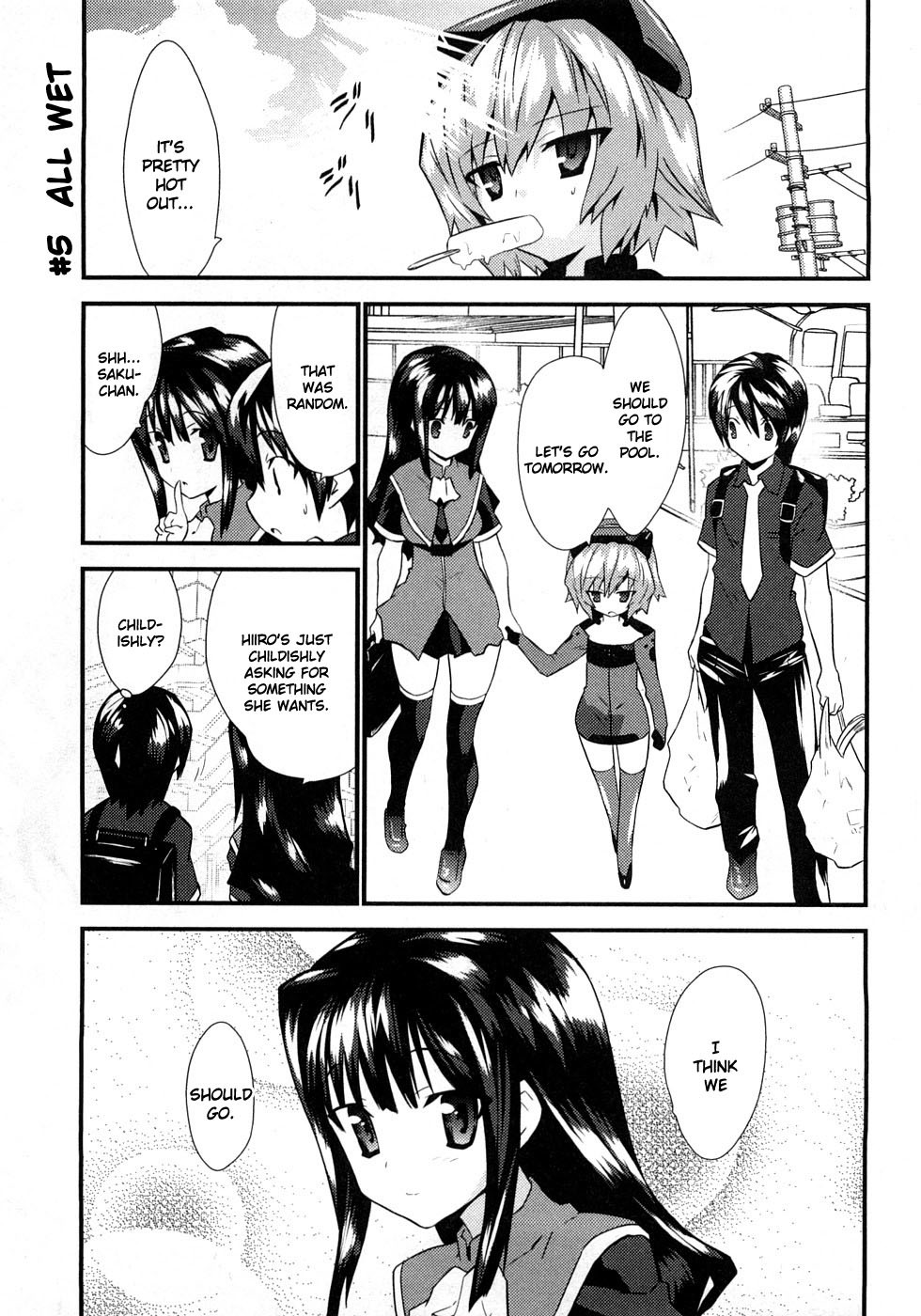 Yomeiro Choice Chapter 5 page 1 - Chapter 5: All Wet