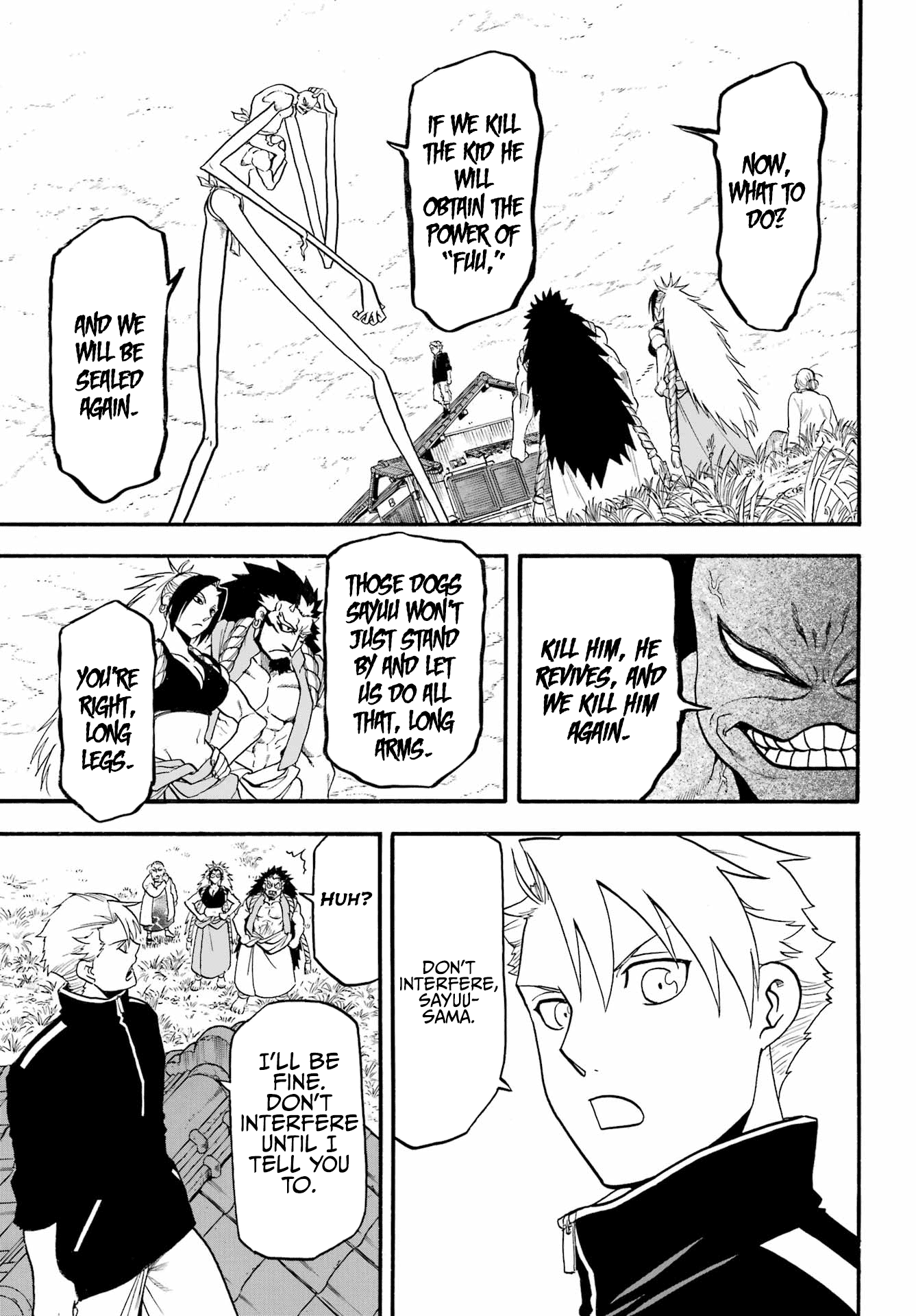 Yomi no Tsugai Chapter 14 page 4 - Chapter 14: Ryuu and Ken