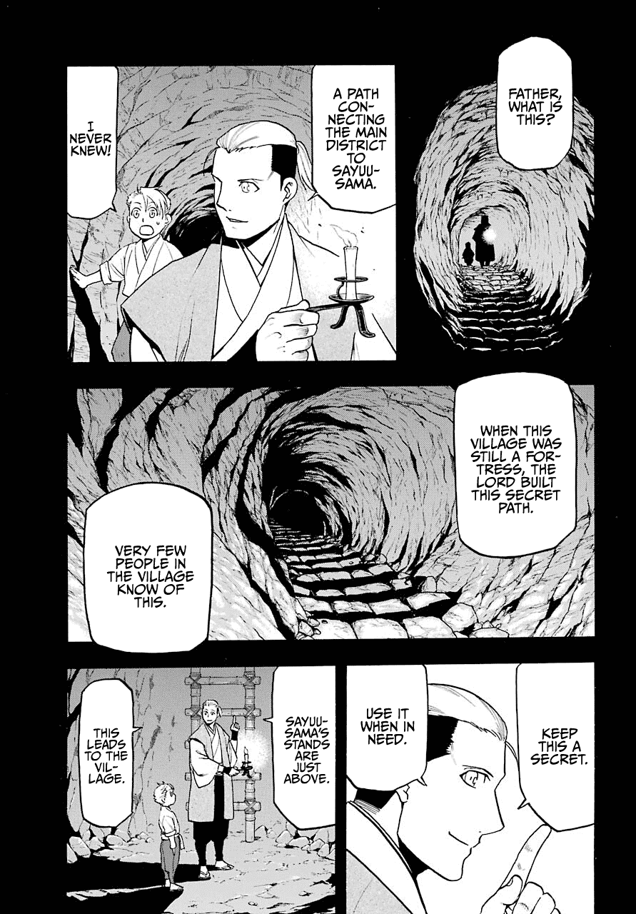 Yomi no Tsugai Chapter 2 page 8 - Chapter 2: Left and Right
