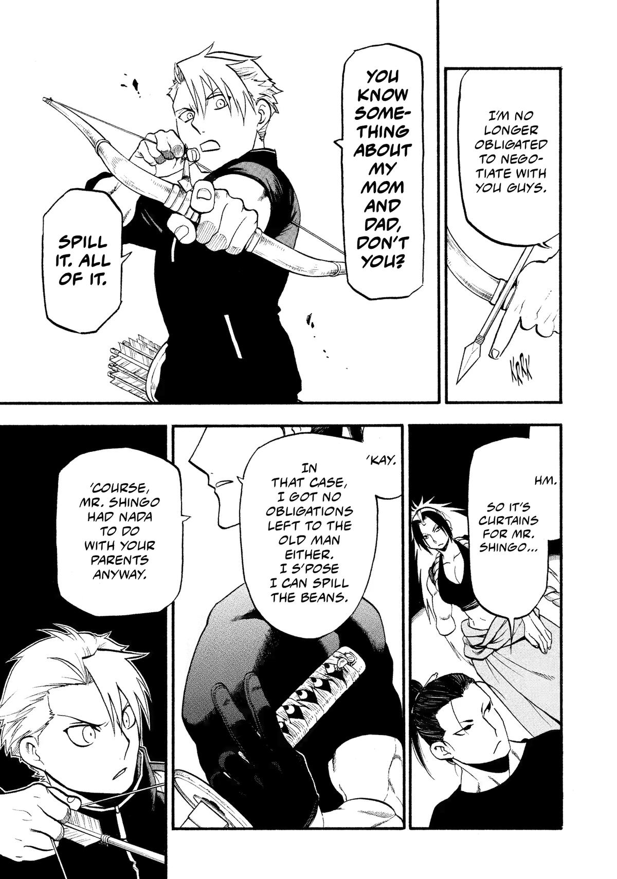 Yomi no Tsugai Chapter 25 page 35 - Chapter 25