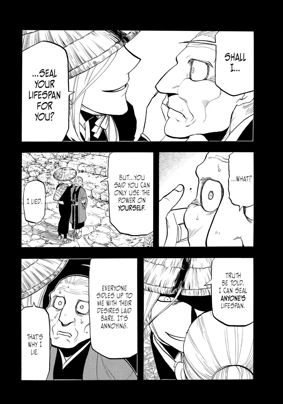 Yomi no Tsugai Chapter 40 page 8 - Chapter 40