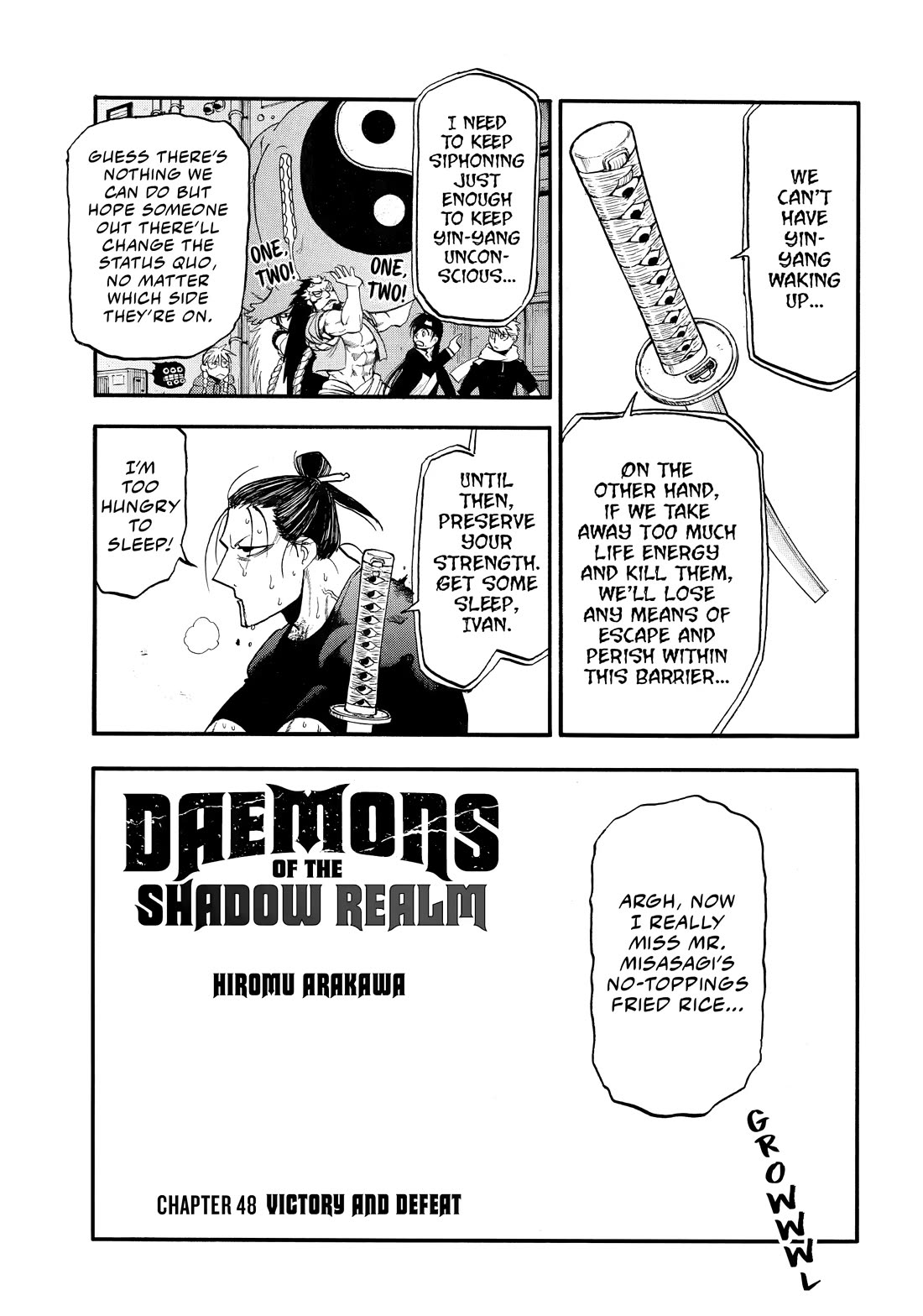 Yomi no Tsugai Chapter 48 page 9 - Chapter 48
