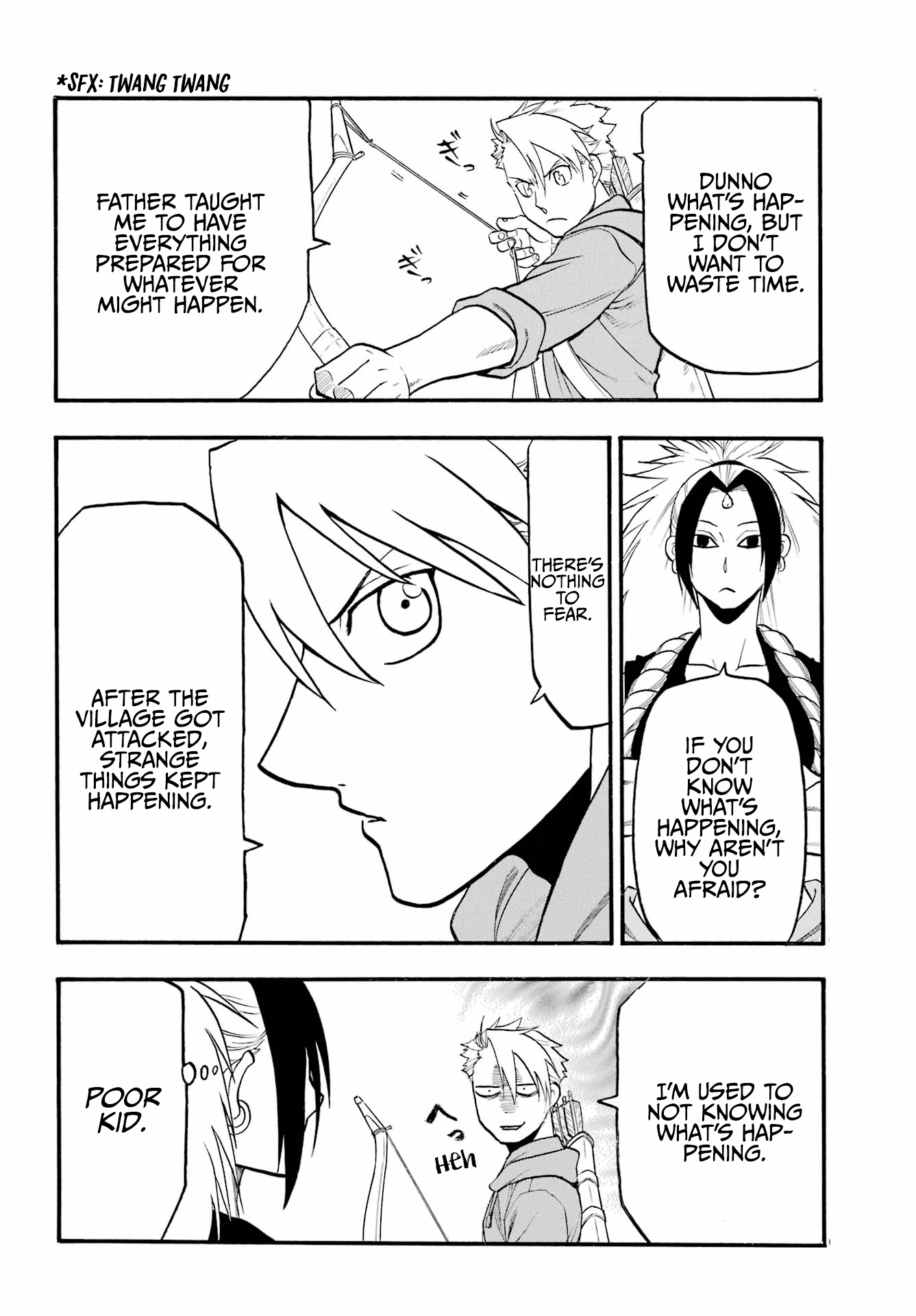 Yomi no Tsugai Chapter 7 page 33 - Chapter 7: The Kagemori Family and the Mysterious Attackers