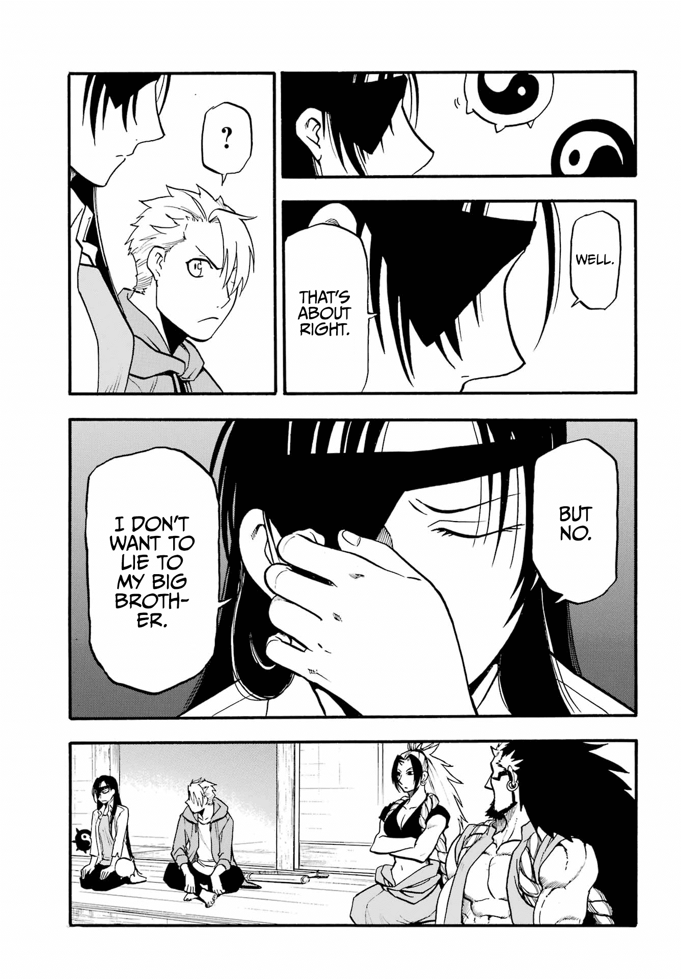 Yomi no Tsugai Chapter 8 page 34 - Chapter 8: Sincerity and Murderous Intent