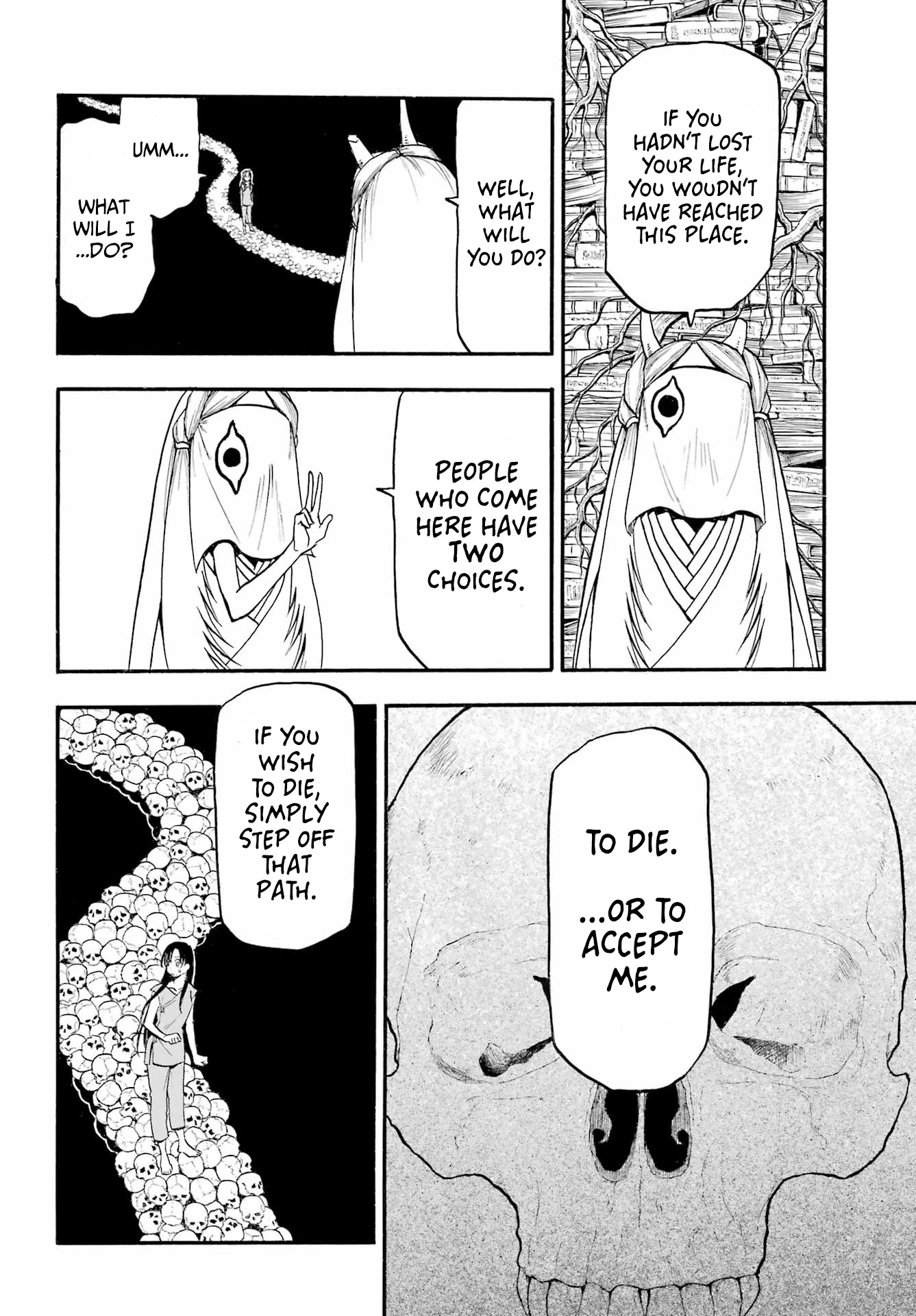 Yomi no Tsugai Chapter 9 page 23 - Chapter 9: Asa and "Kai"