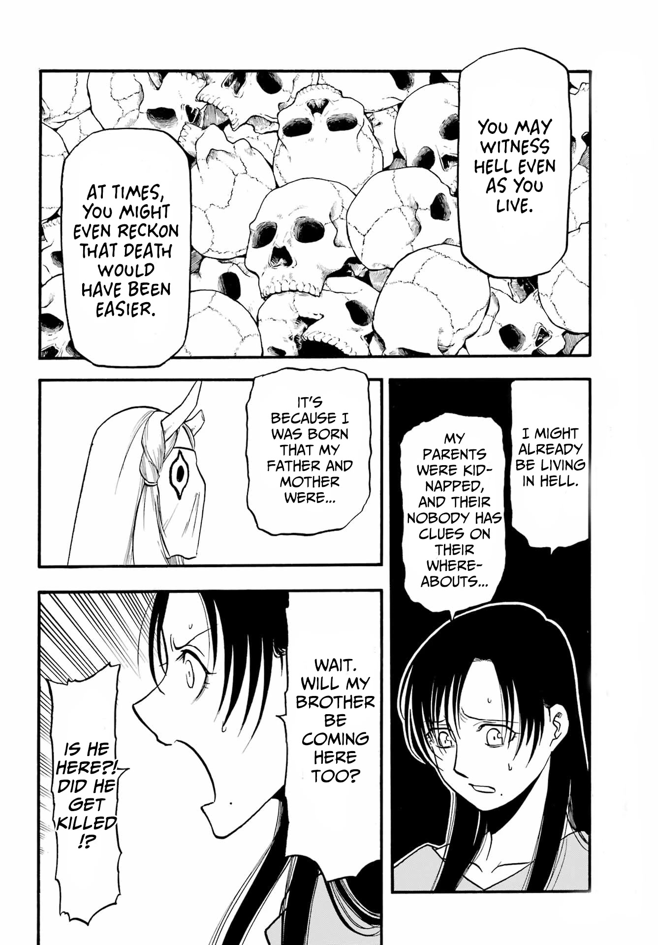 Yomi no Tsugai Chapter 9 page 25 - Chapter 9: Asa and "Kai"