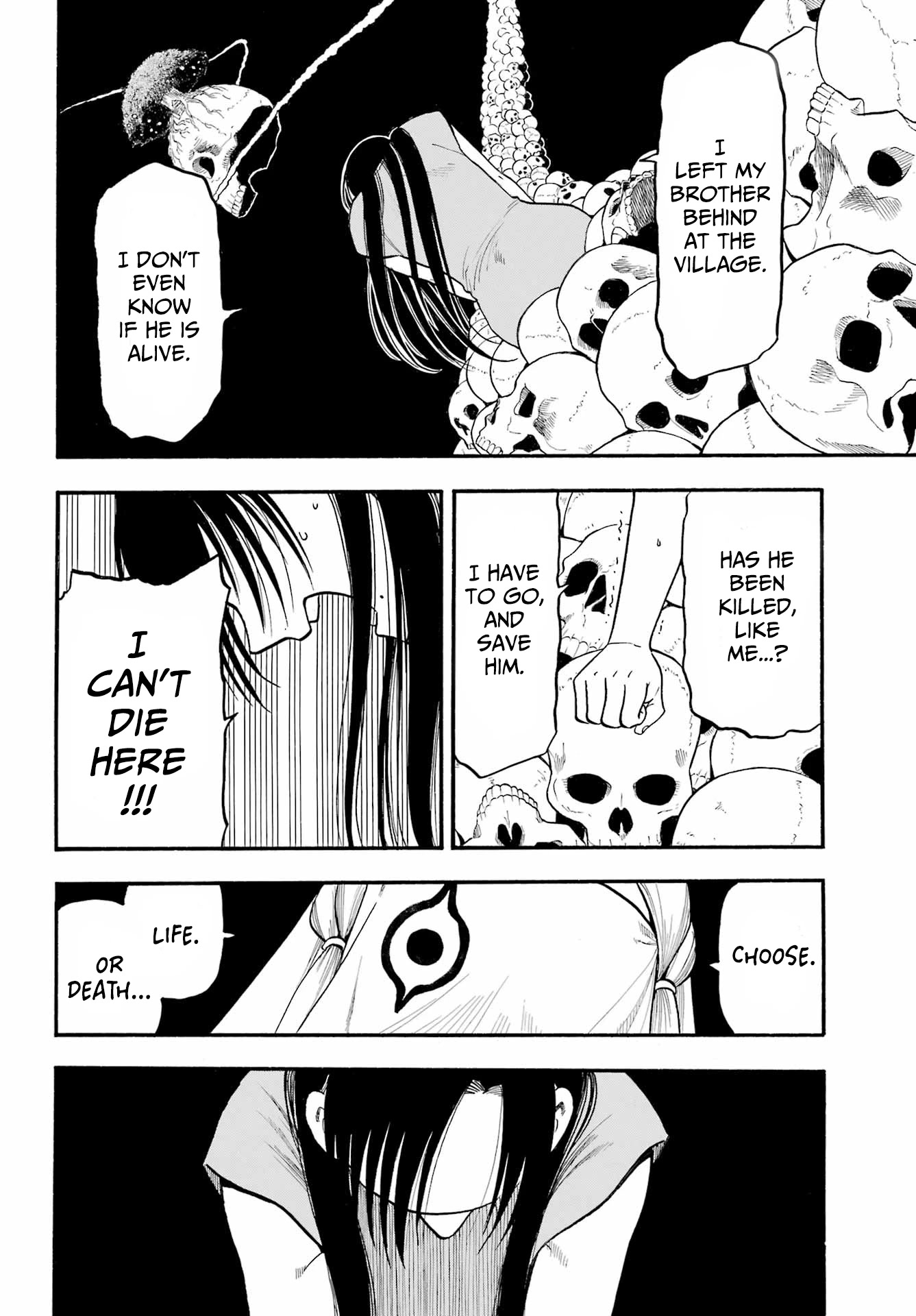 Yomi no Tsugai Chapter 9 page 27 - Chapter 9: Asa and "Kai"